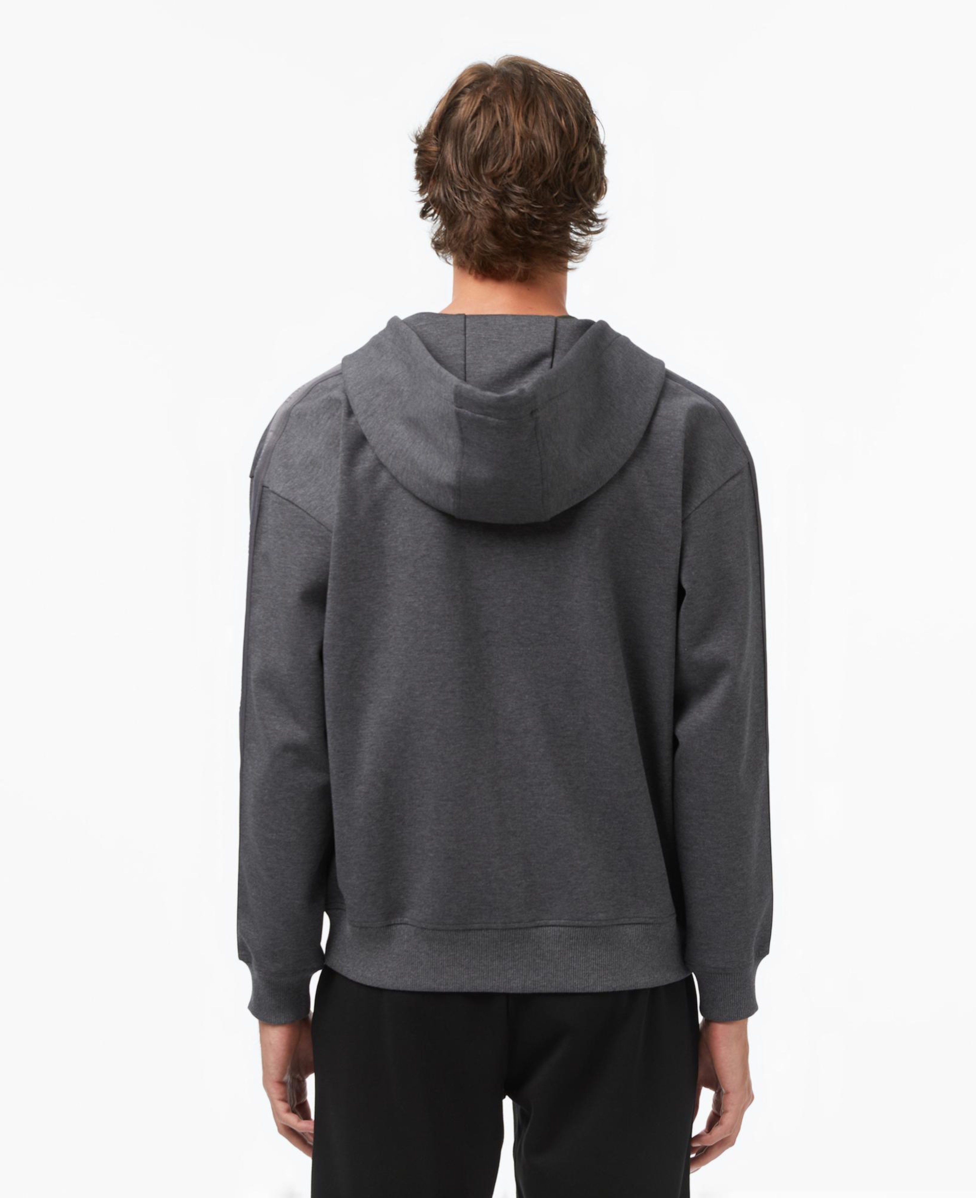 Lacoste Erkek Relaxed Fit Kapüşonlu Gri Sweatshirt