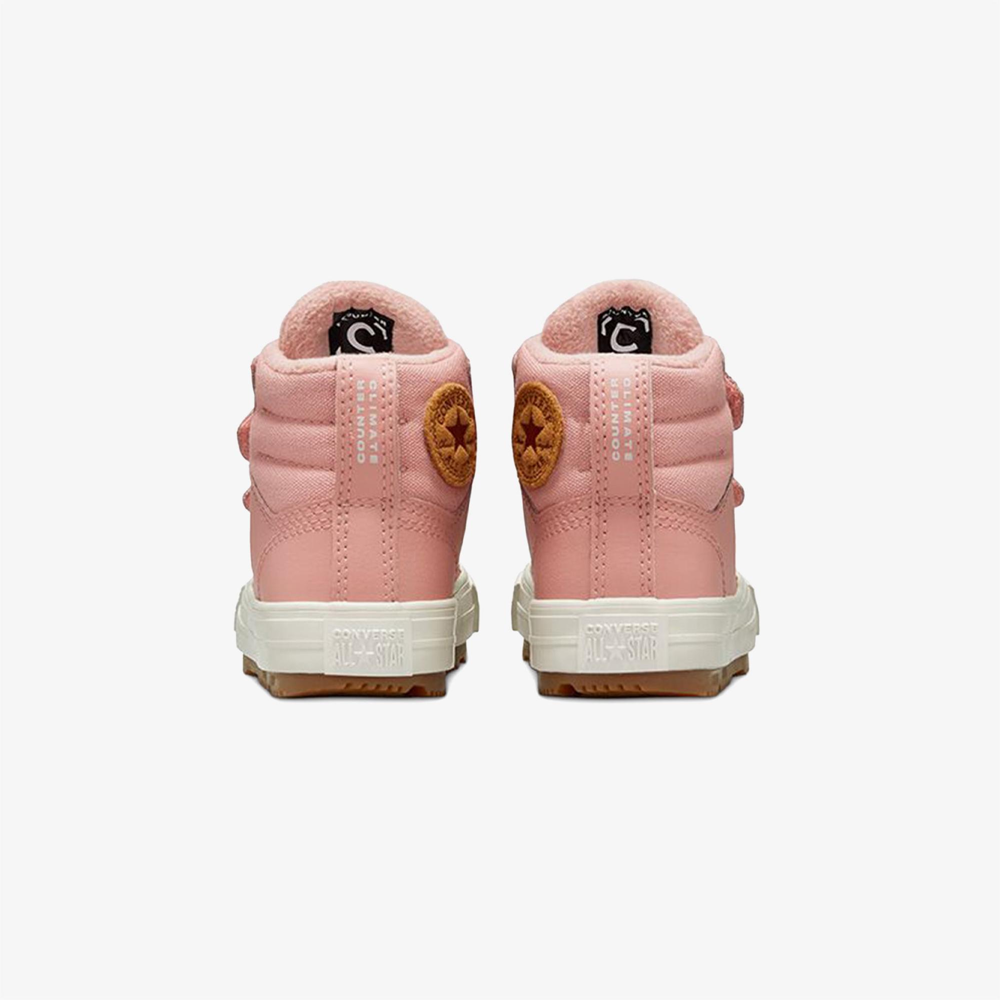 Converse Chuck Taylor All Star Berkshire Çocuk Pembe Deri Bot