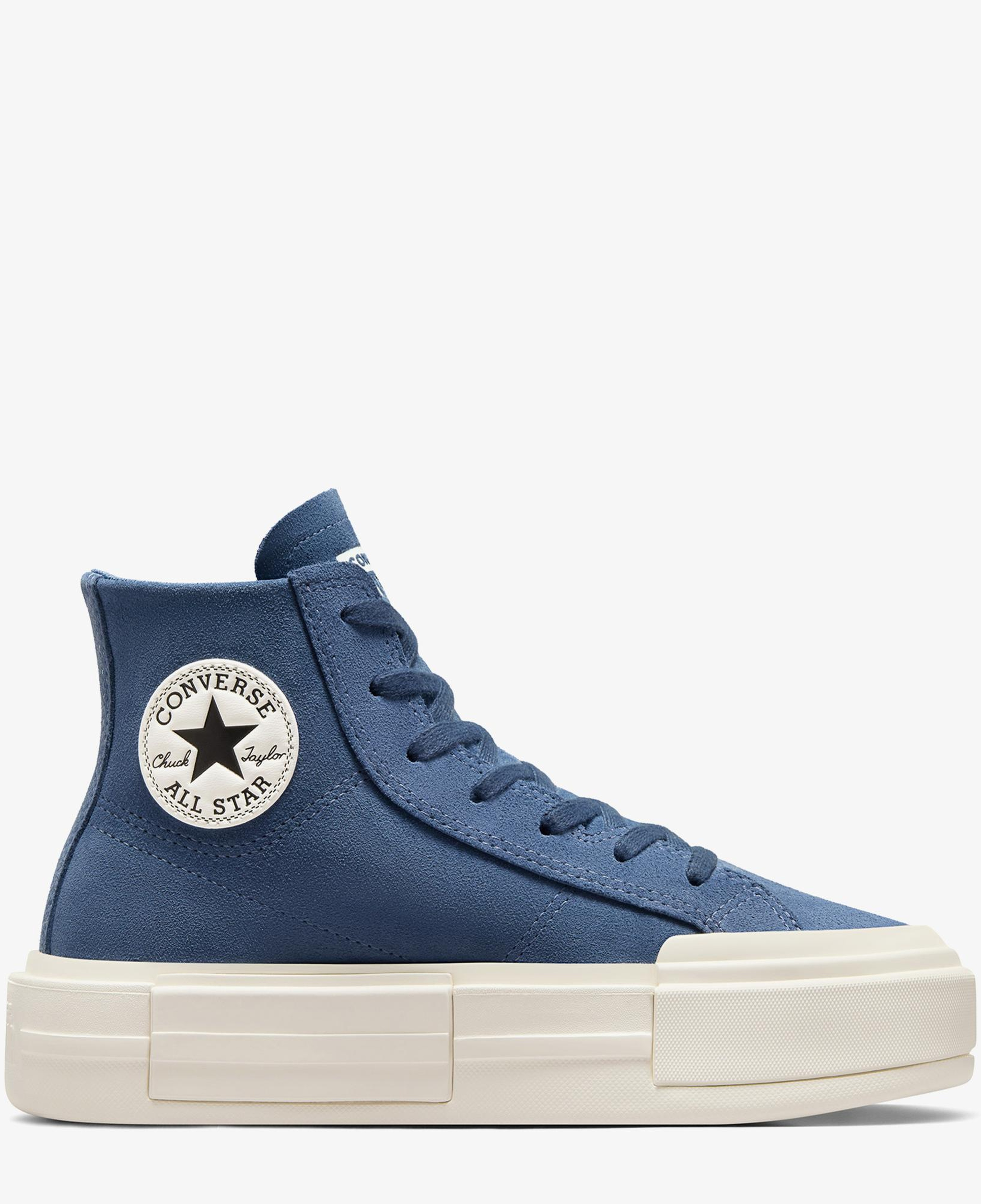 Converse Cruise Unisex Lacivert Süet Platform Sneaker