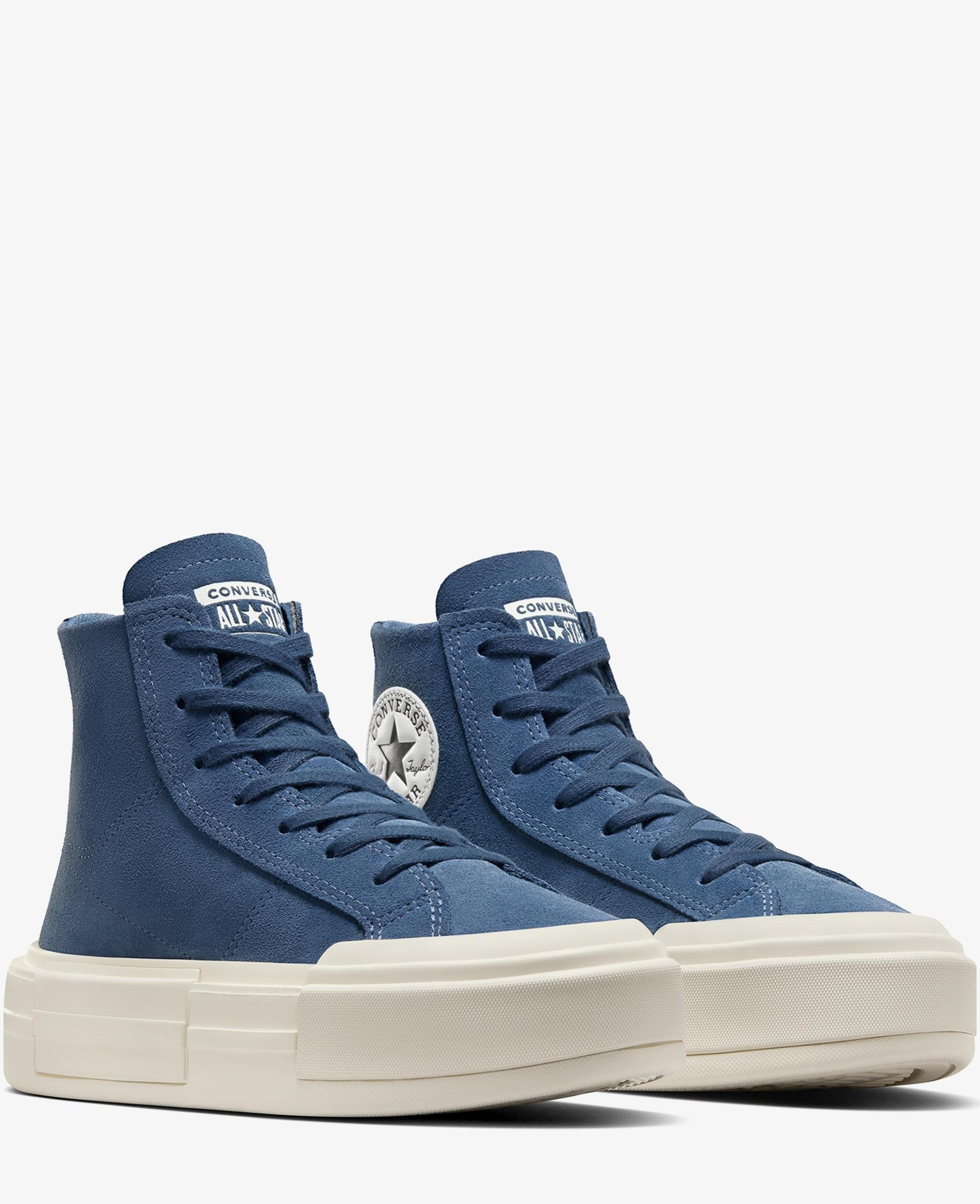 Converse Cruise Unisex Lacivert Süet Platform Sneaker