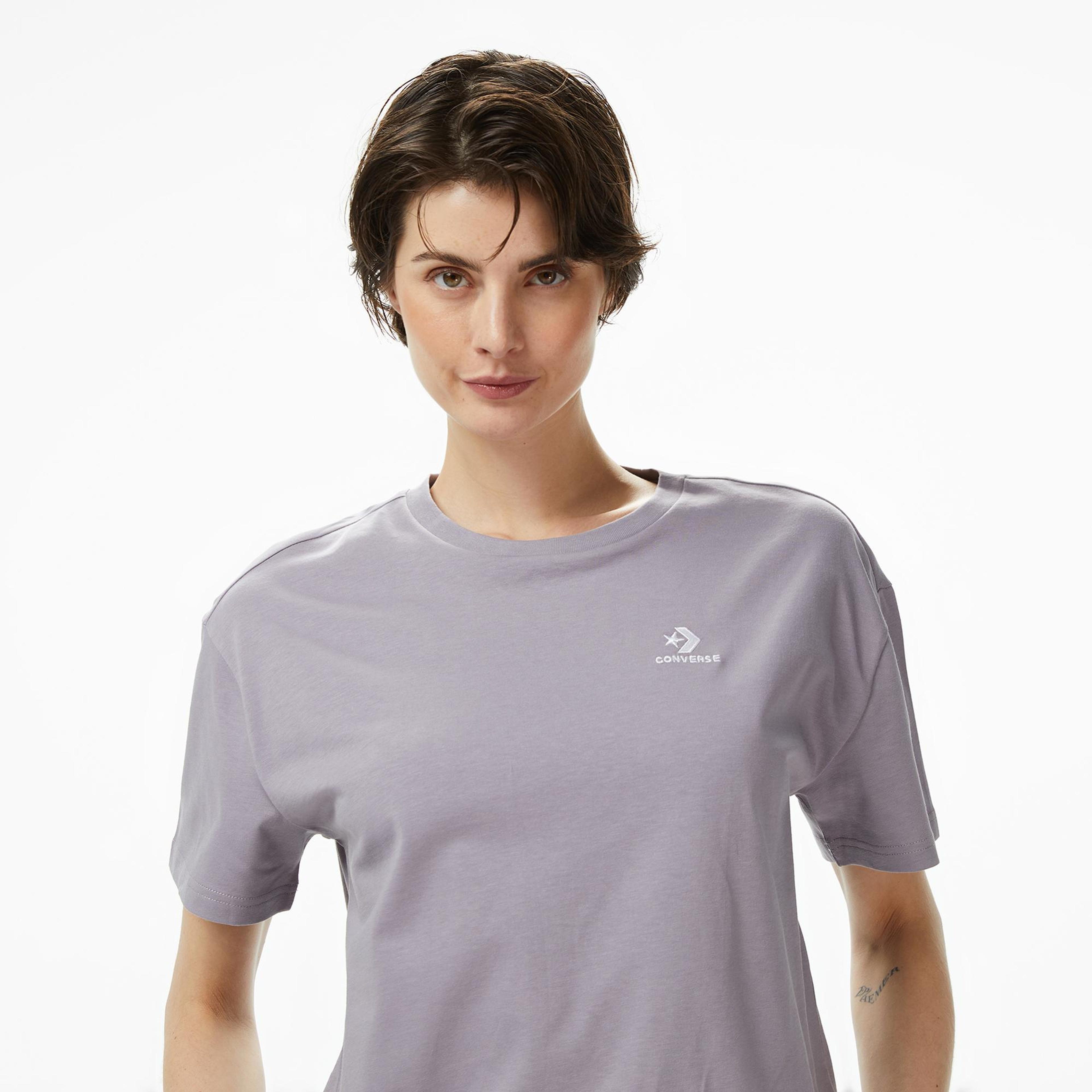 Converse Kadın Lila T-Shirt