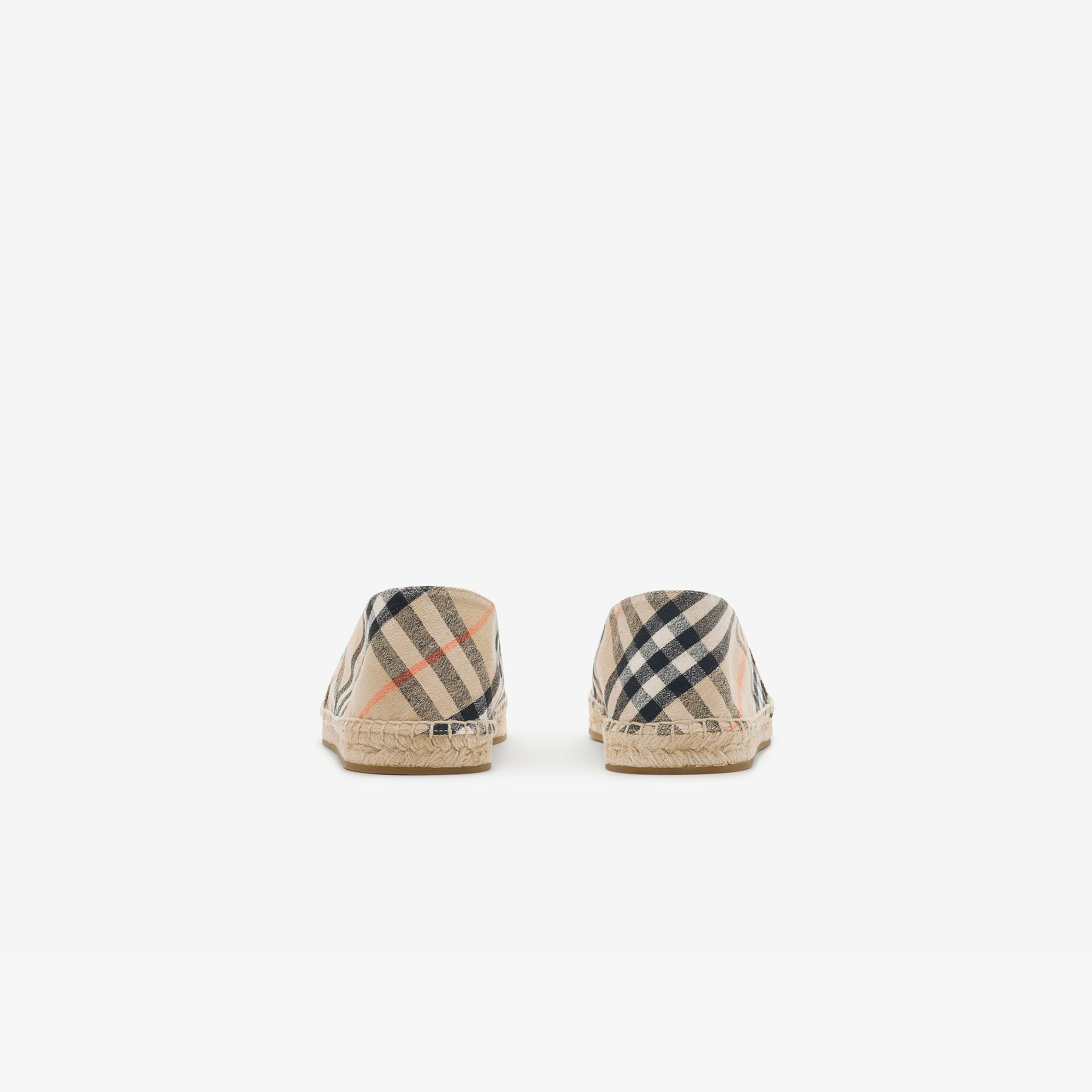 Burberry Mews Erkek Bej Espadril