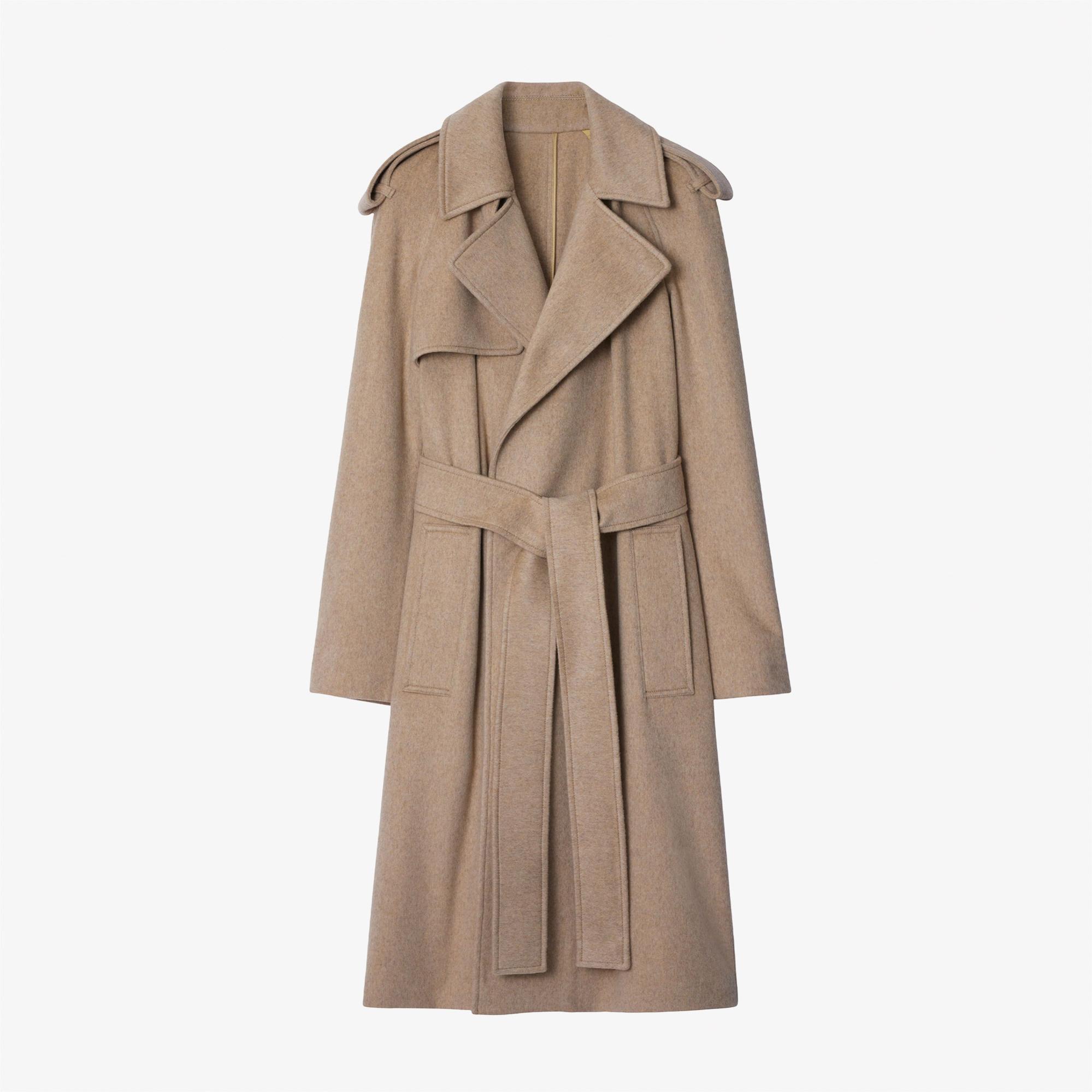 Burberry Kaşmir Wrap Kadın Bej Mont