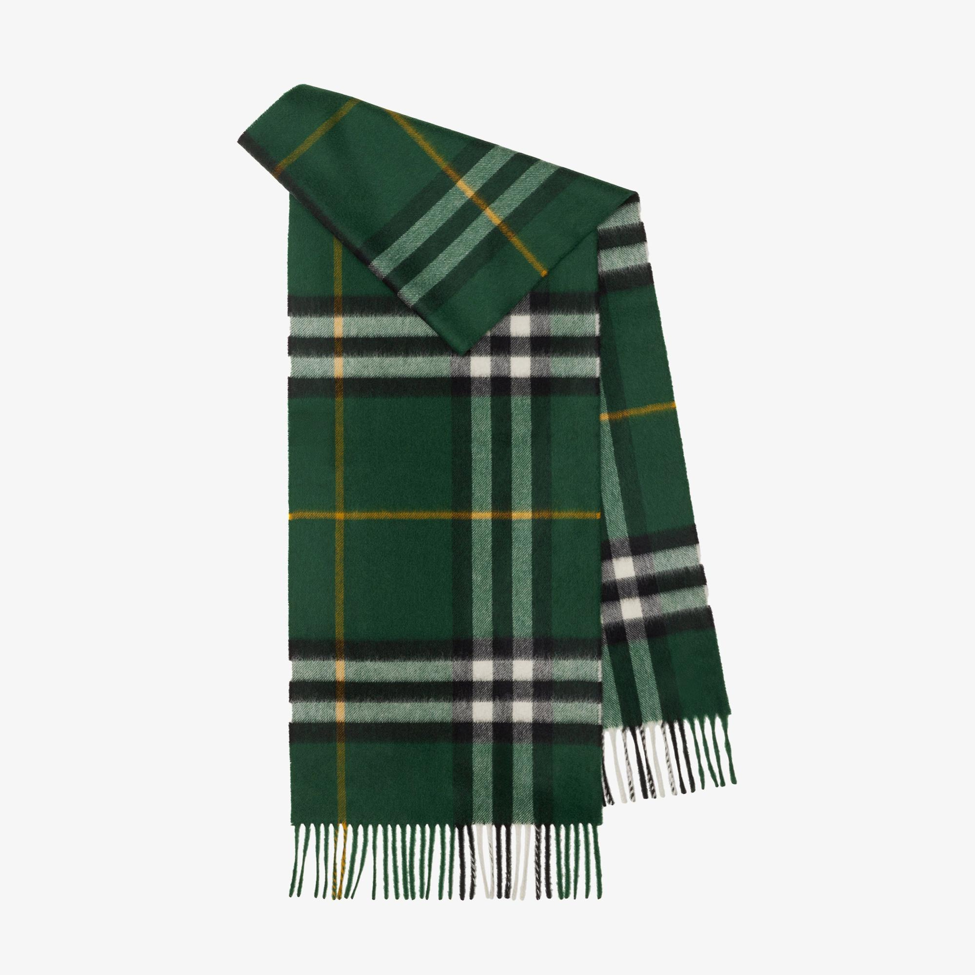Burberry Check Kaşmir Kadın Yeşil Atkı