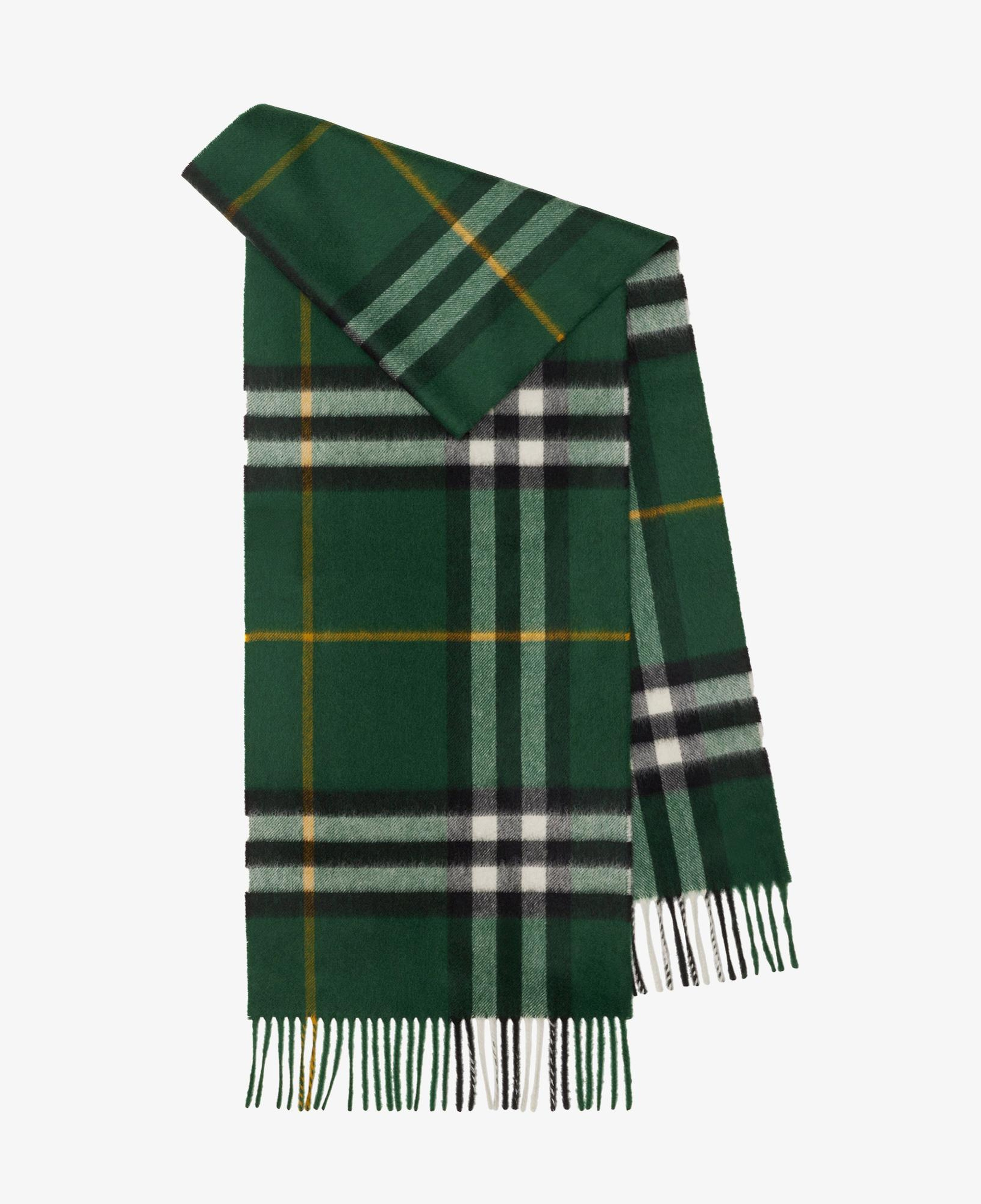 Burberry Check Kaşmir Kadın Yeşil Atkı