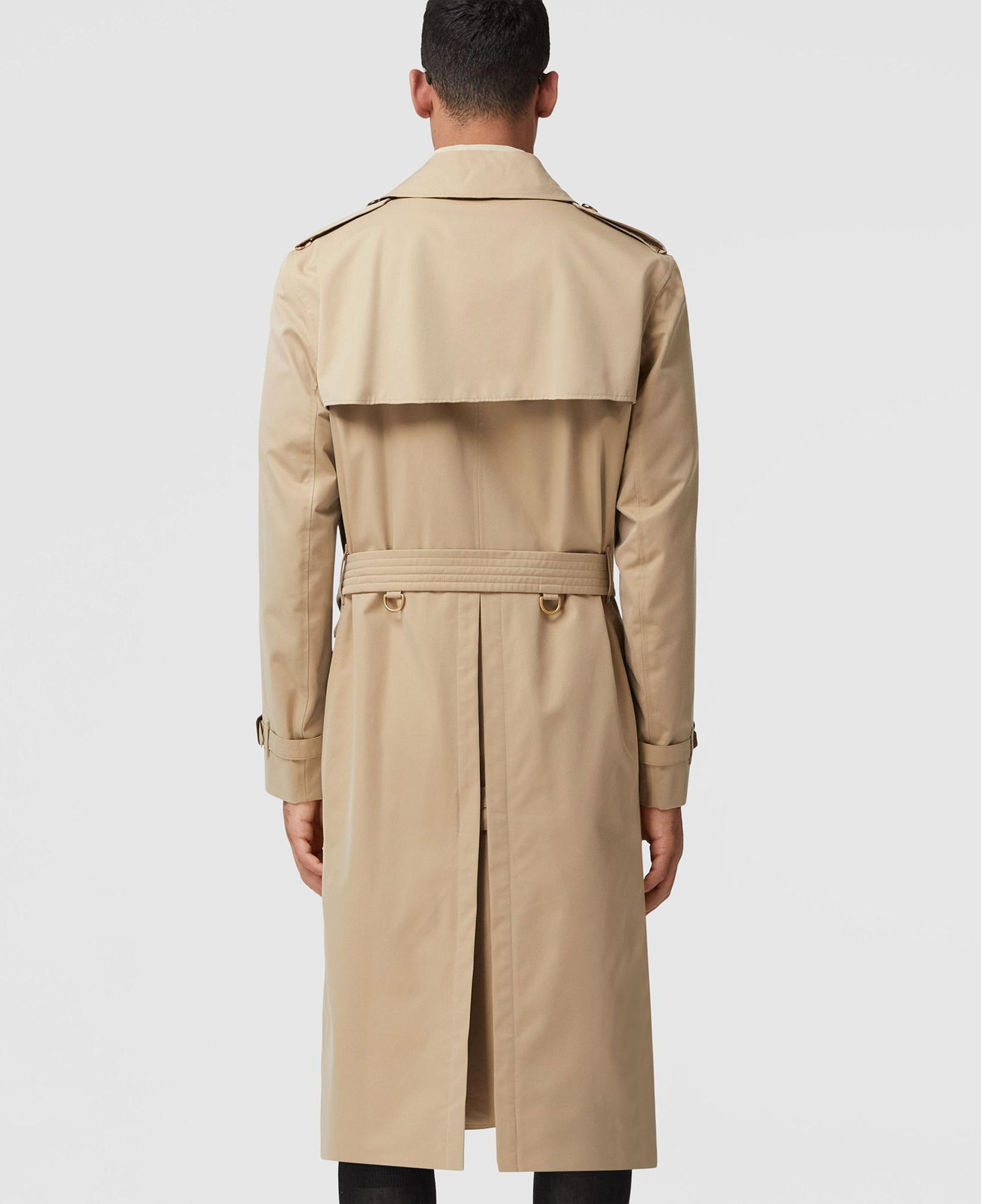 Burberry The Long Kensington Heritage Erkek Bej Trençkot