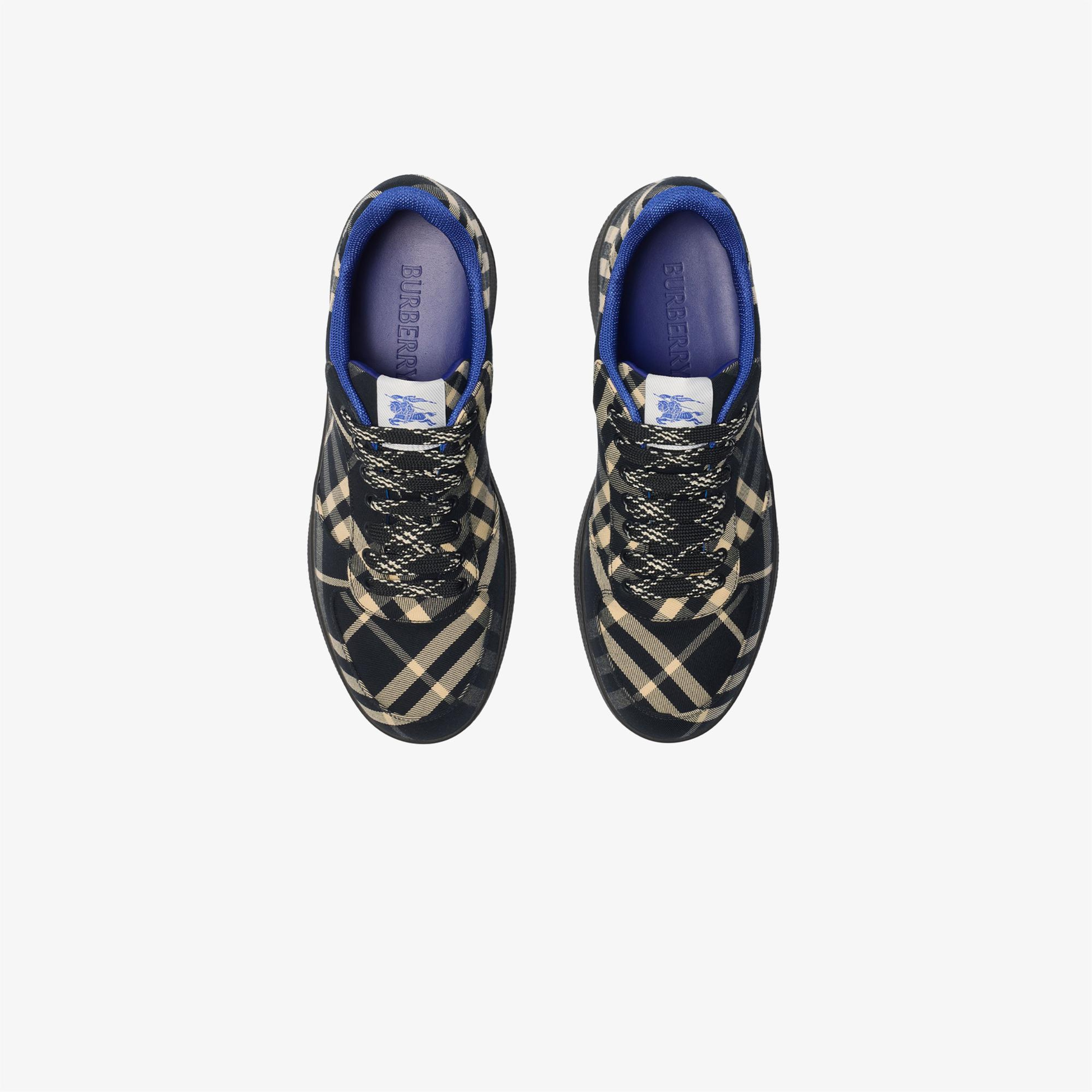 Burberry Check Terrace Erkek Siyah Sneaker