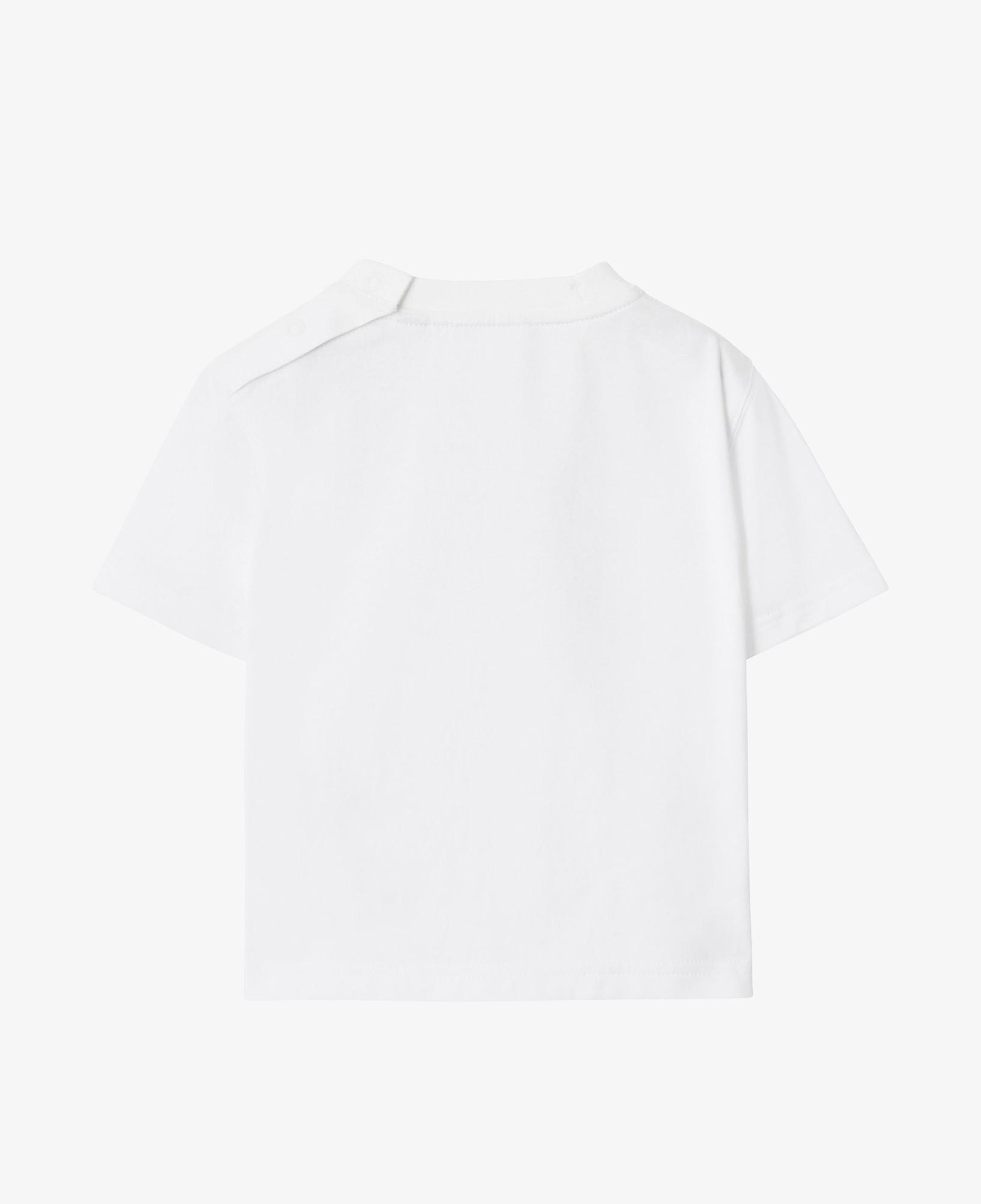 Burberry Cedar Teddy Çocuk Beyaz T-Shirt