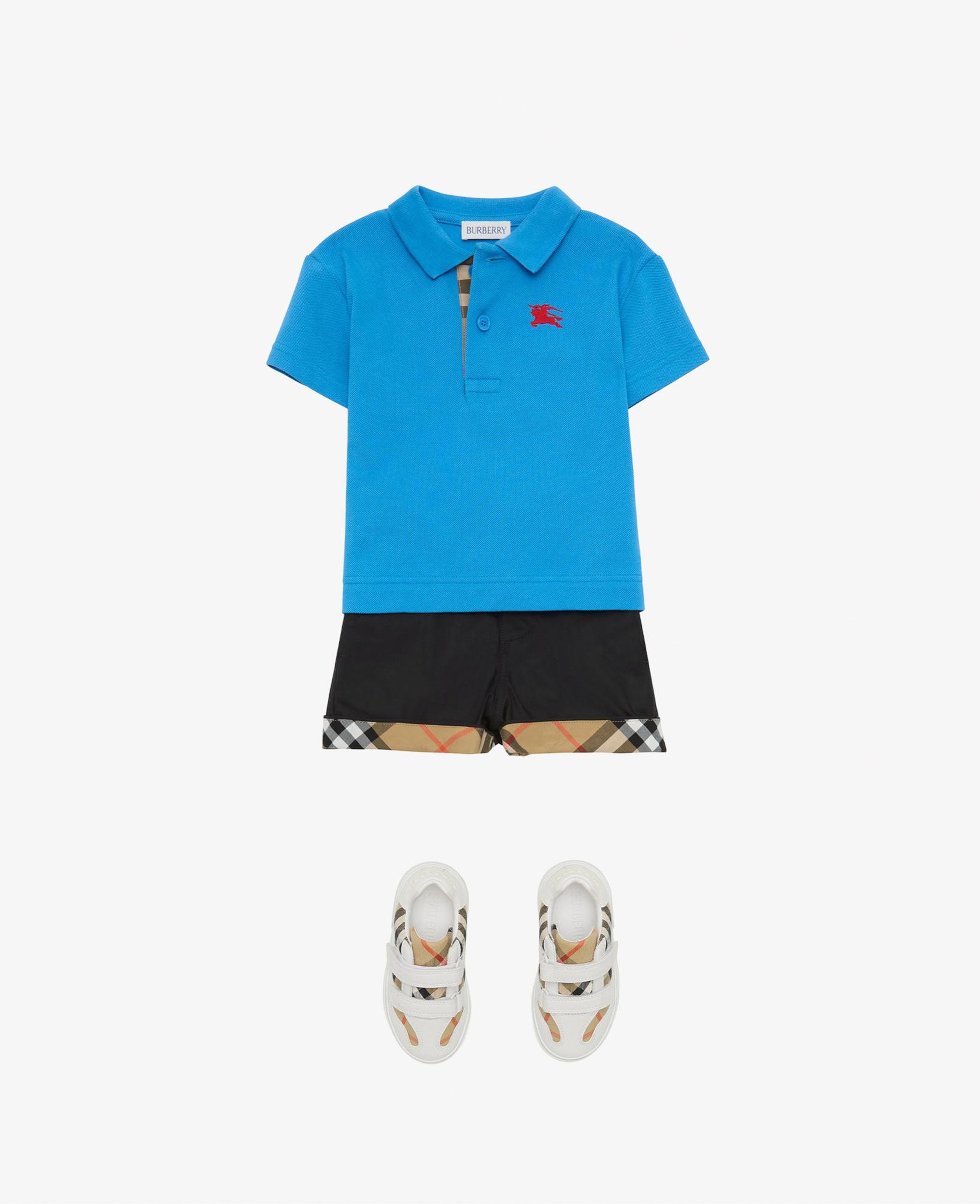 Burberry Oscar Check Çocuk Siyah Şort