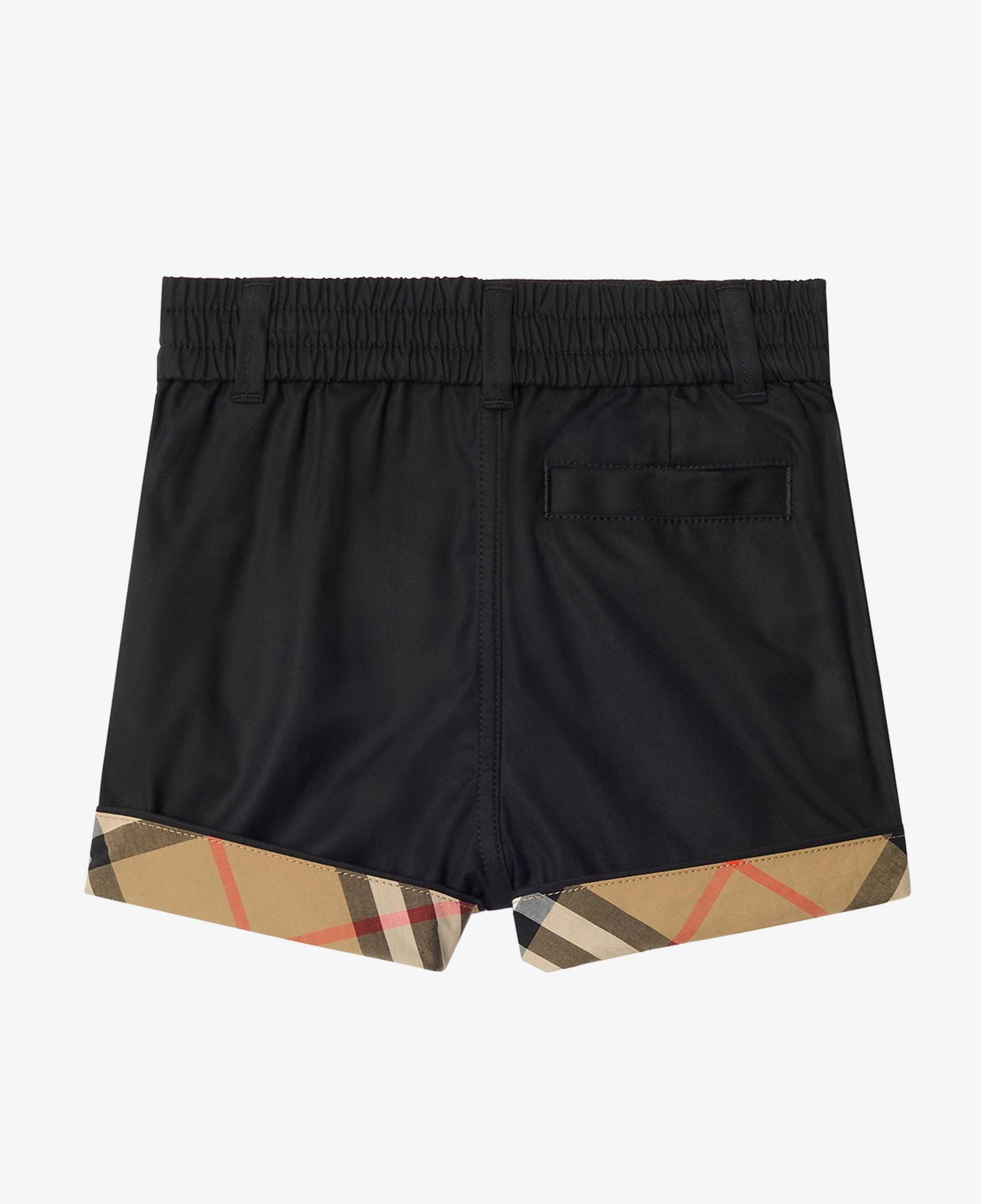 Burberry Oscar Check Çocuk Siyah Şort