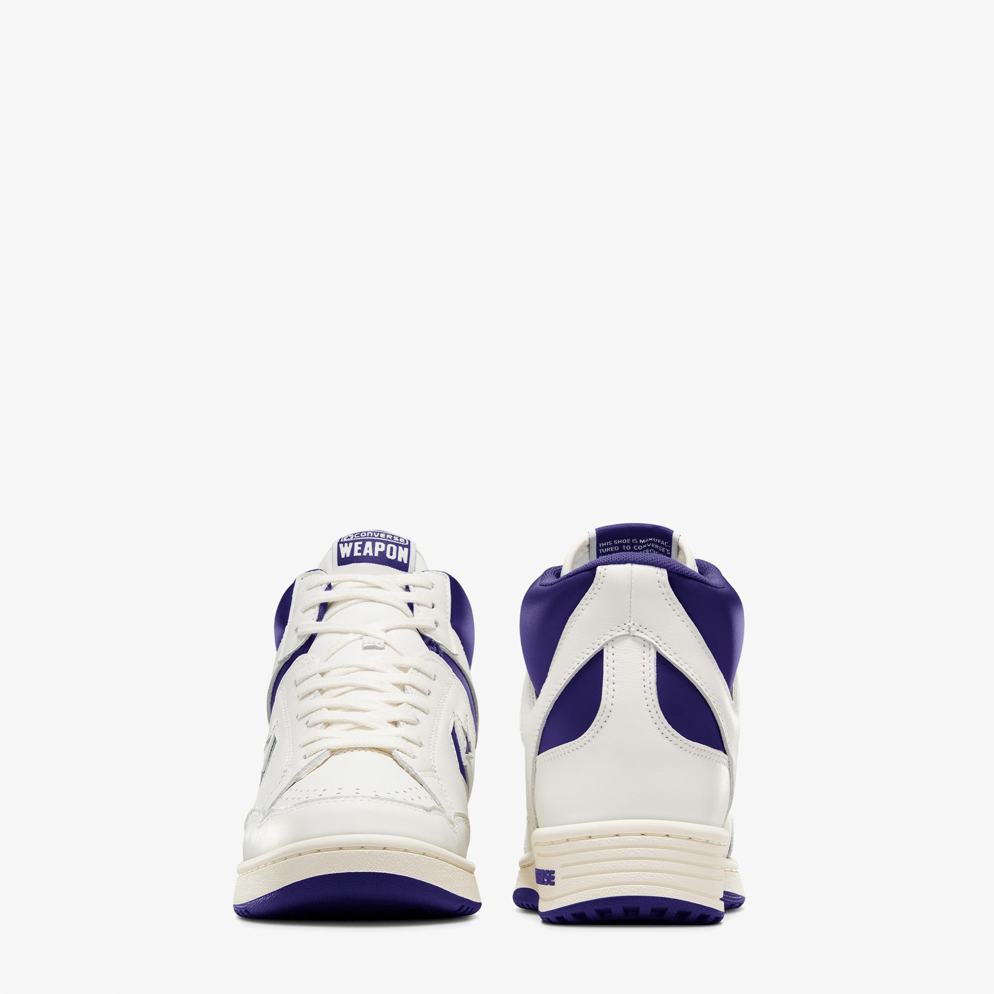 Converse Weapon Unisex Krem Deri Sneaker