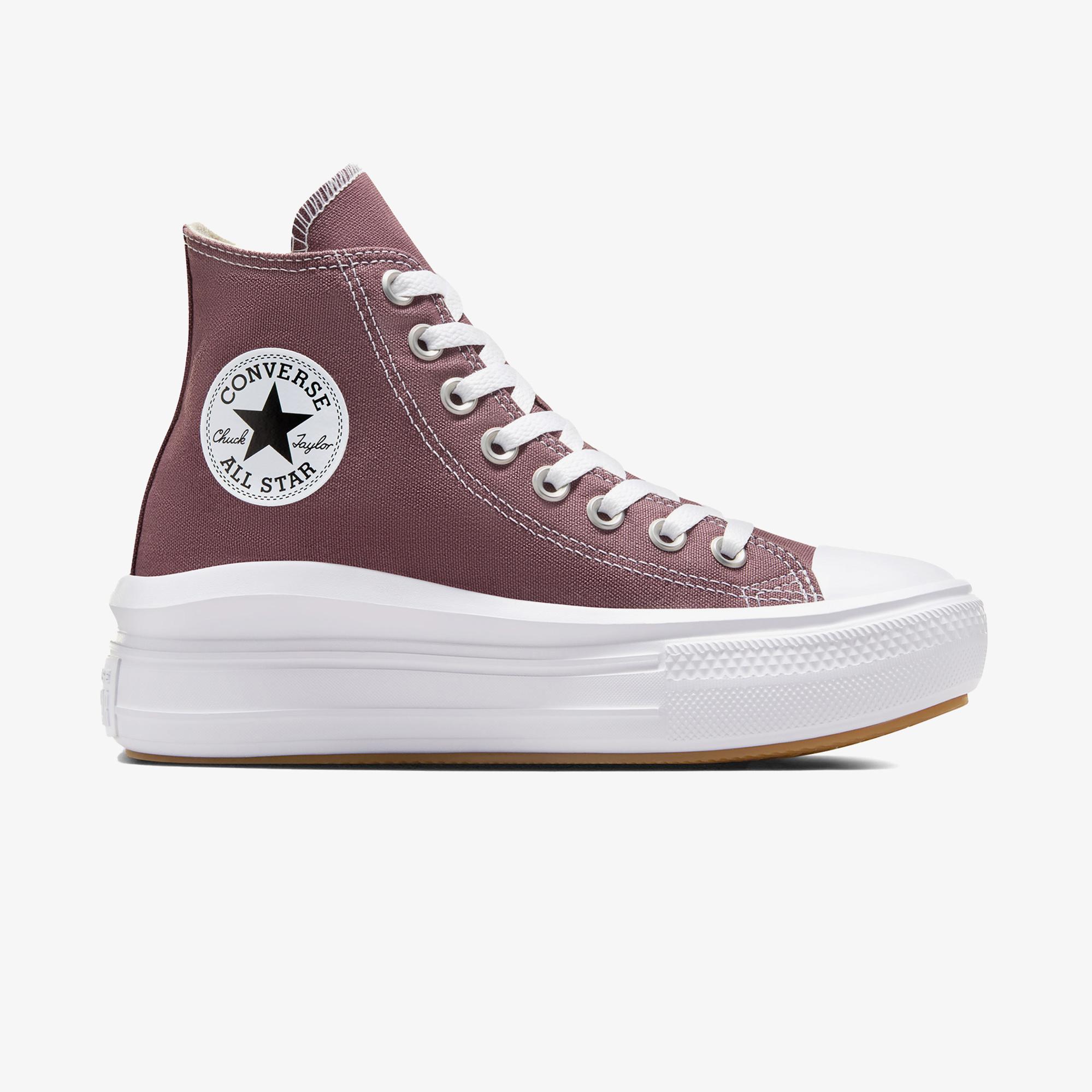 Converse Chuck Taylor All Star Move Platform Unisex Bordo Platform Sneaker