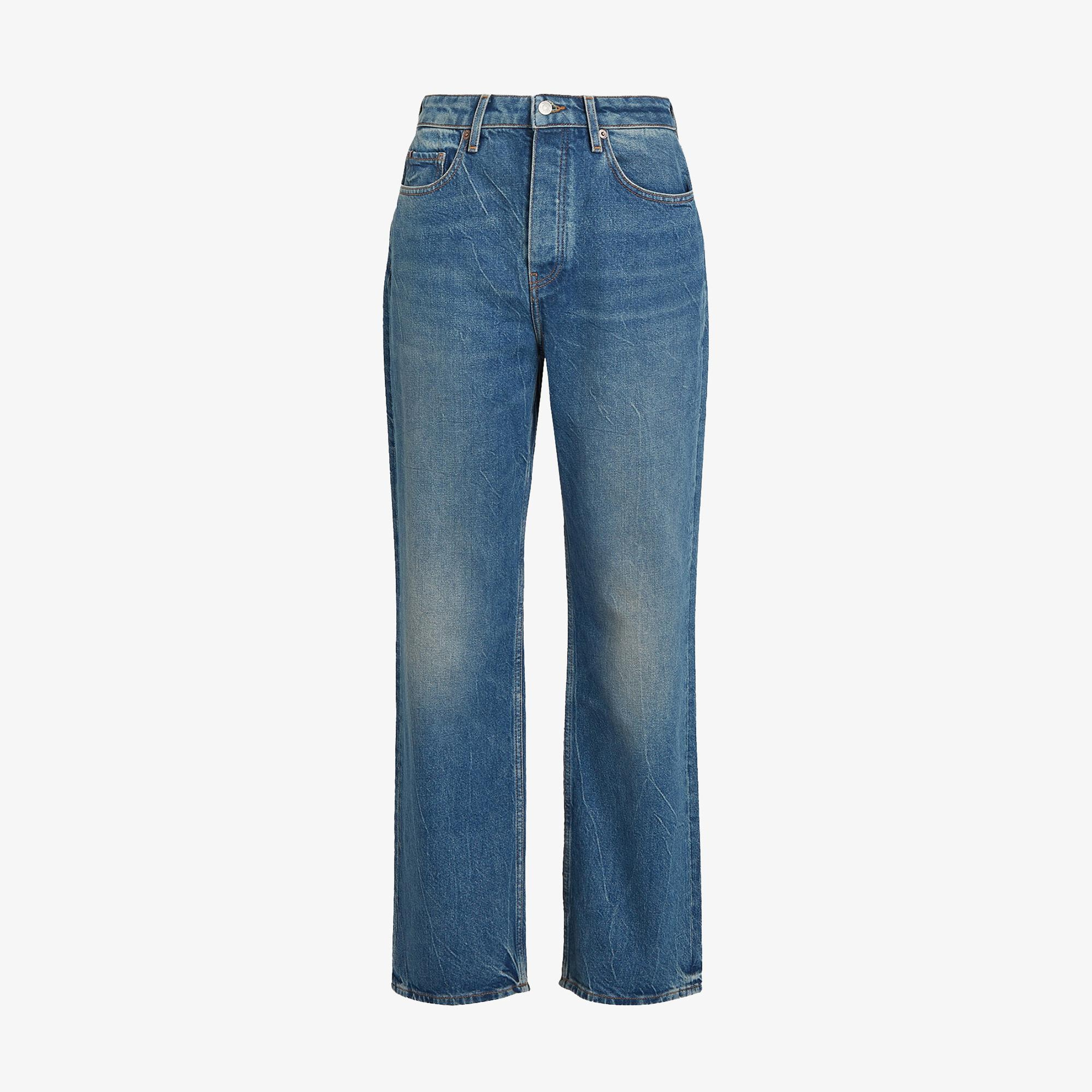 Tommy Hilfiger Loose Straight Kadın Mavi Jean