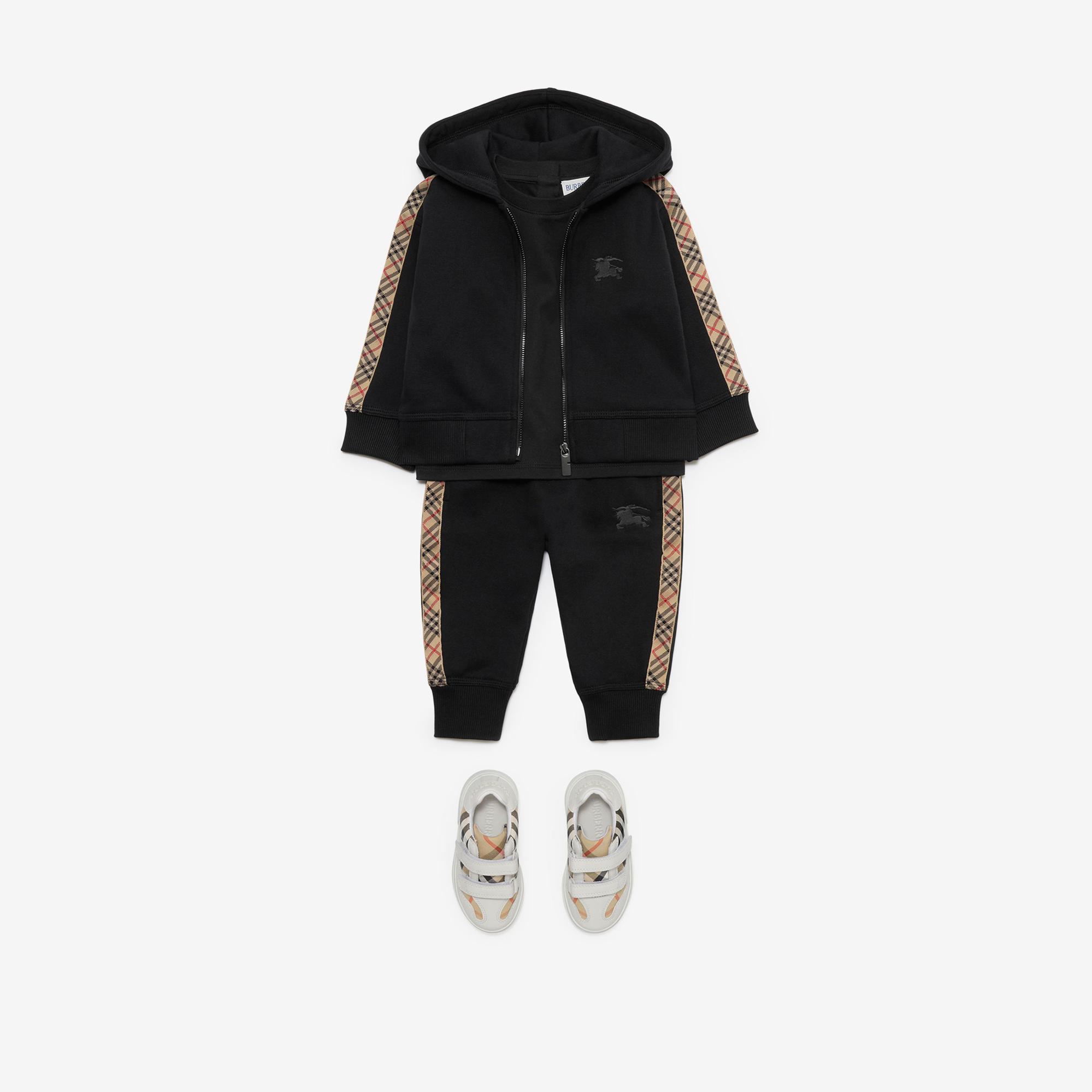 Burberry Çocuk Siyah Hoodie