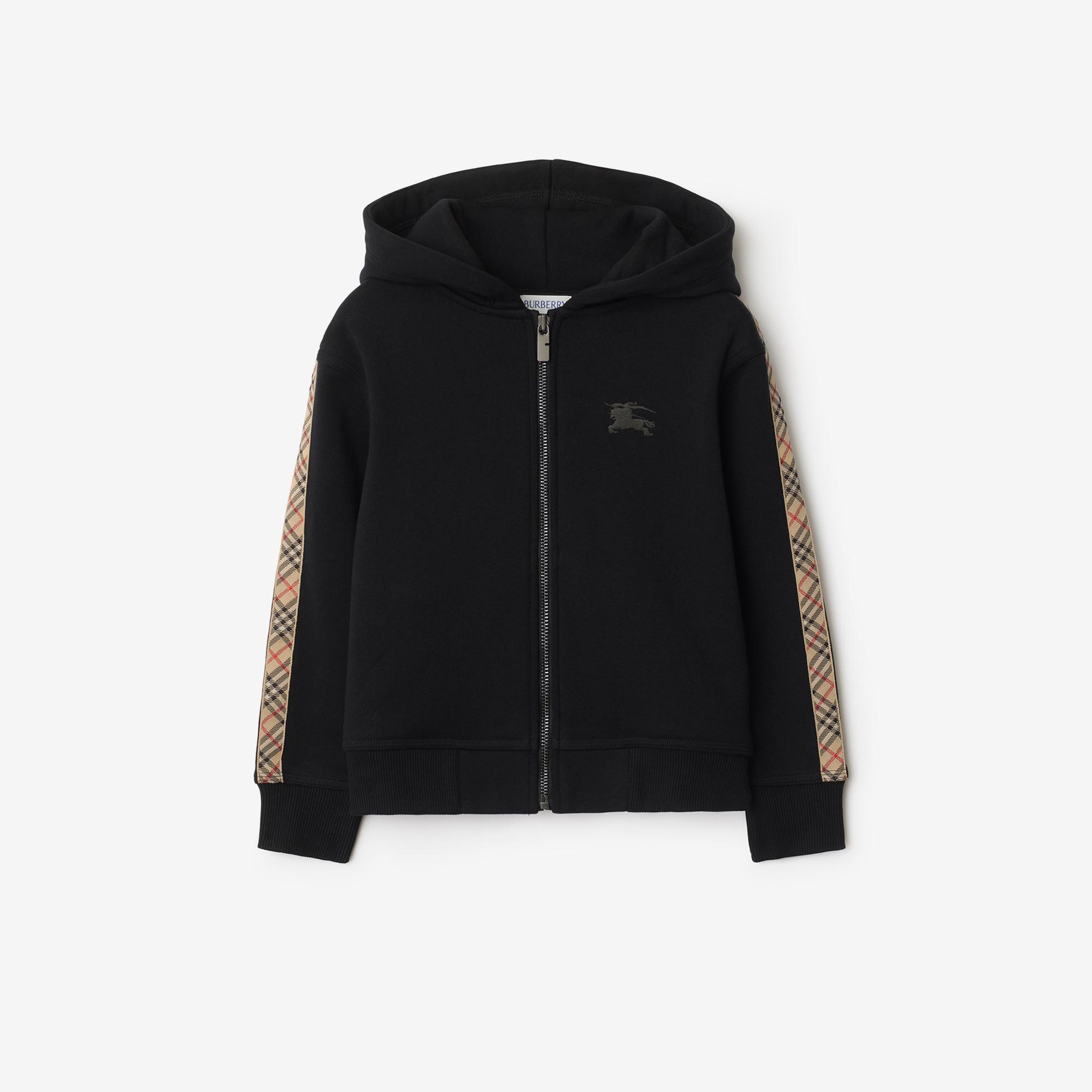 Burberry Çocuk Siyah Hoodie
