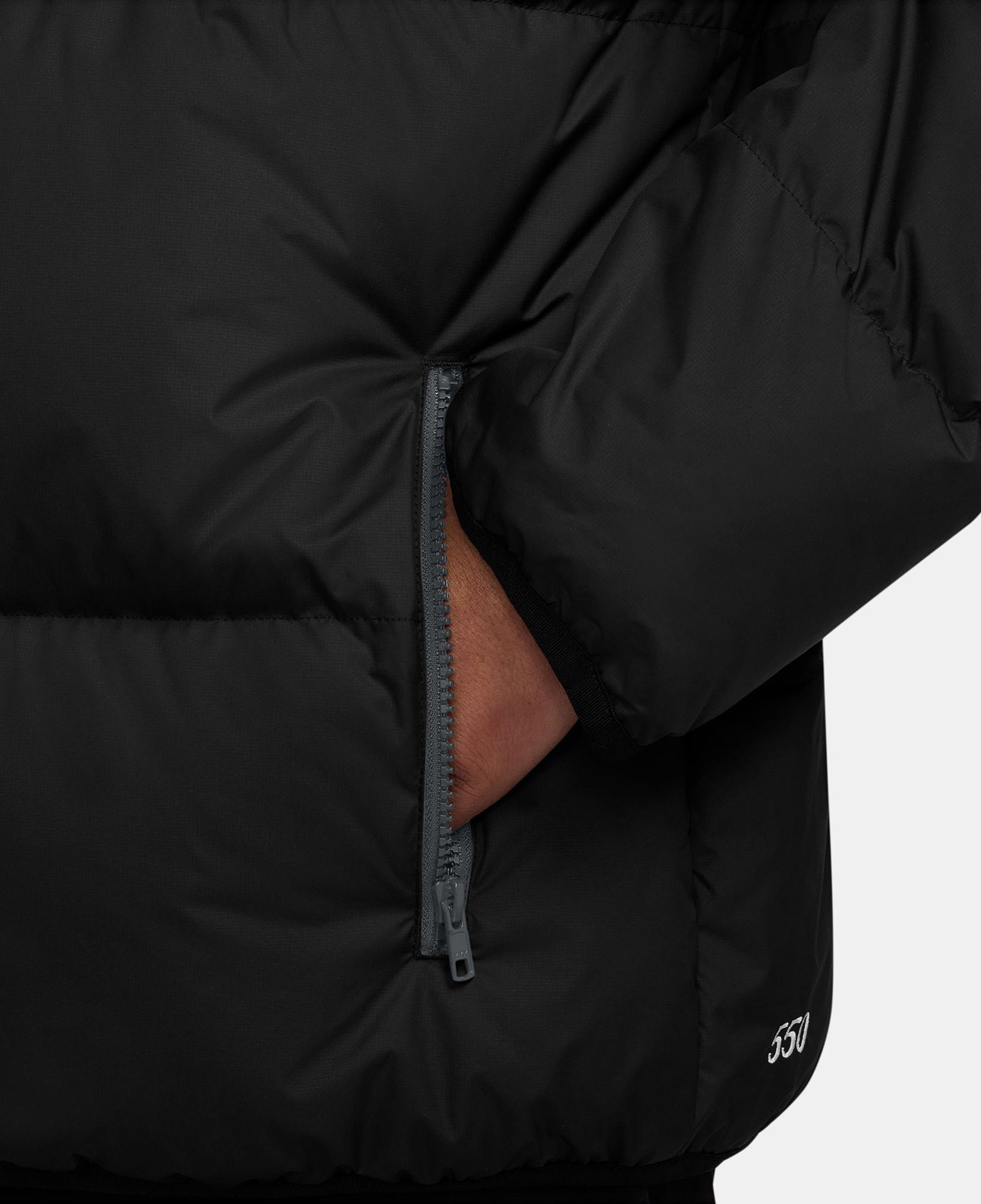Nike Sportswear Therma-Fit Club Puffer Erkek Siyah Mont