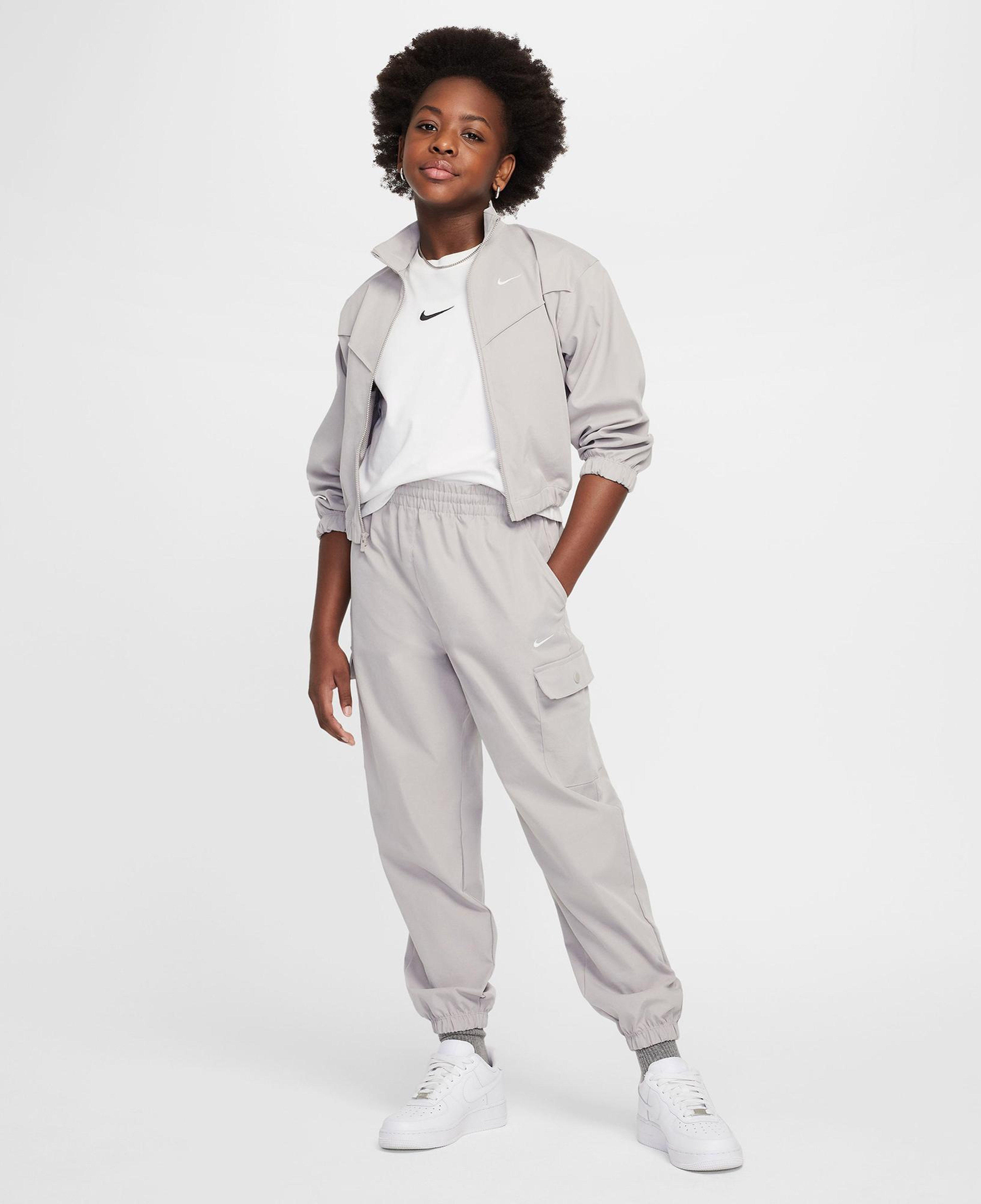 Nike Sportswear Cargo Çocuk Gri Eşofman Altı