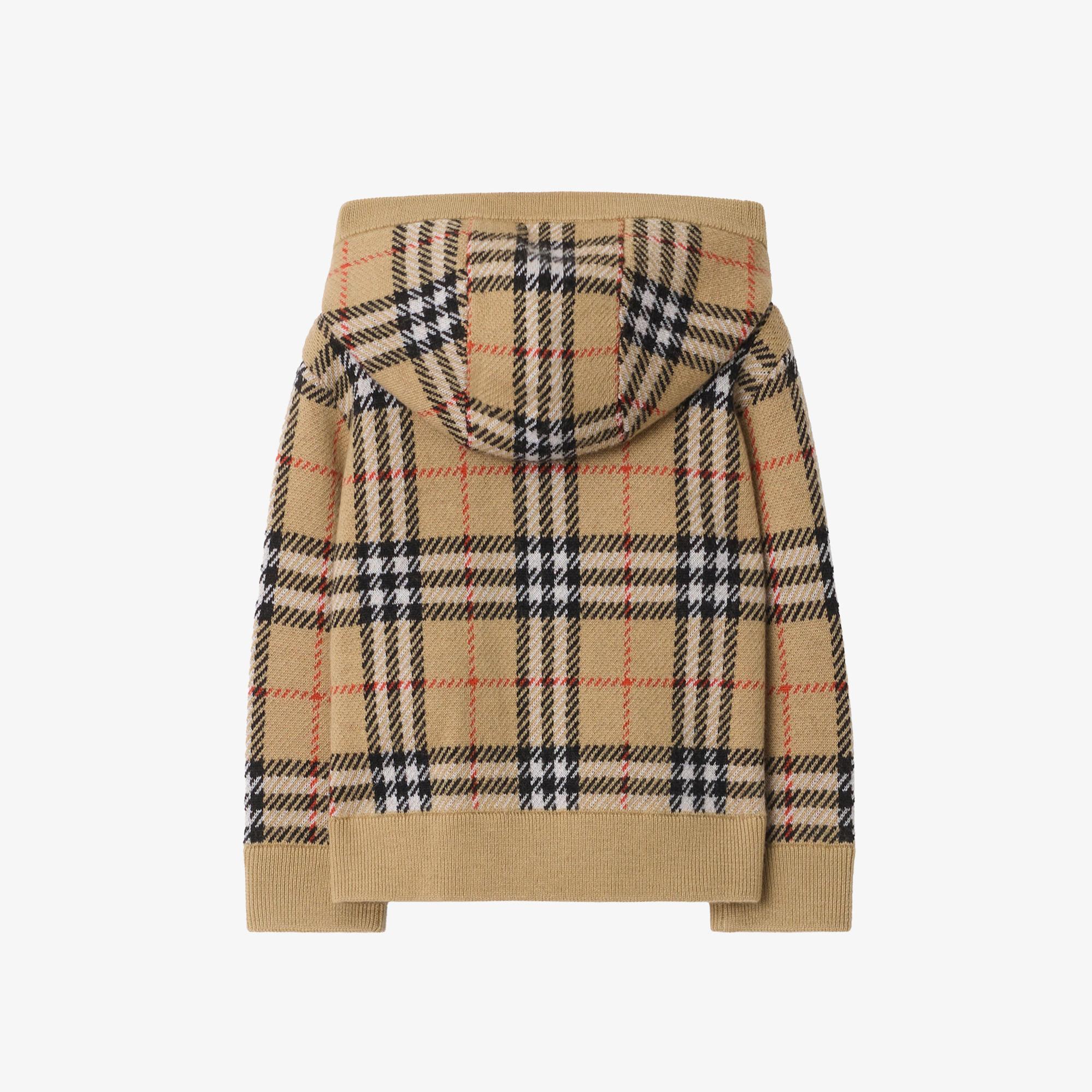 Burberry Jımmy Check Çocuk Bej Triko