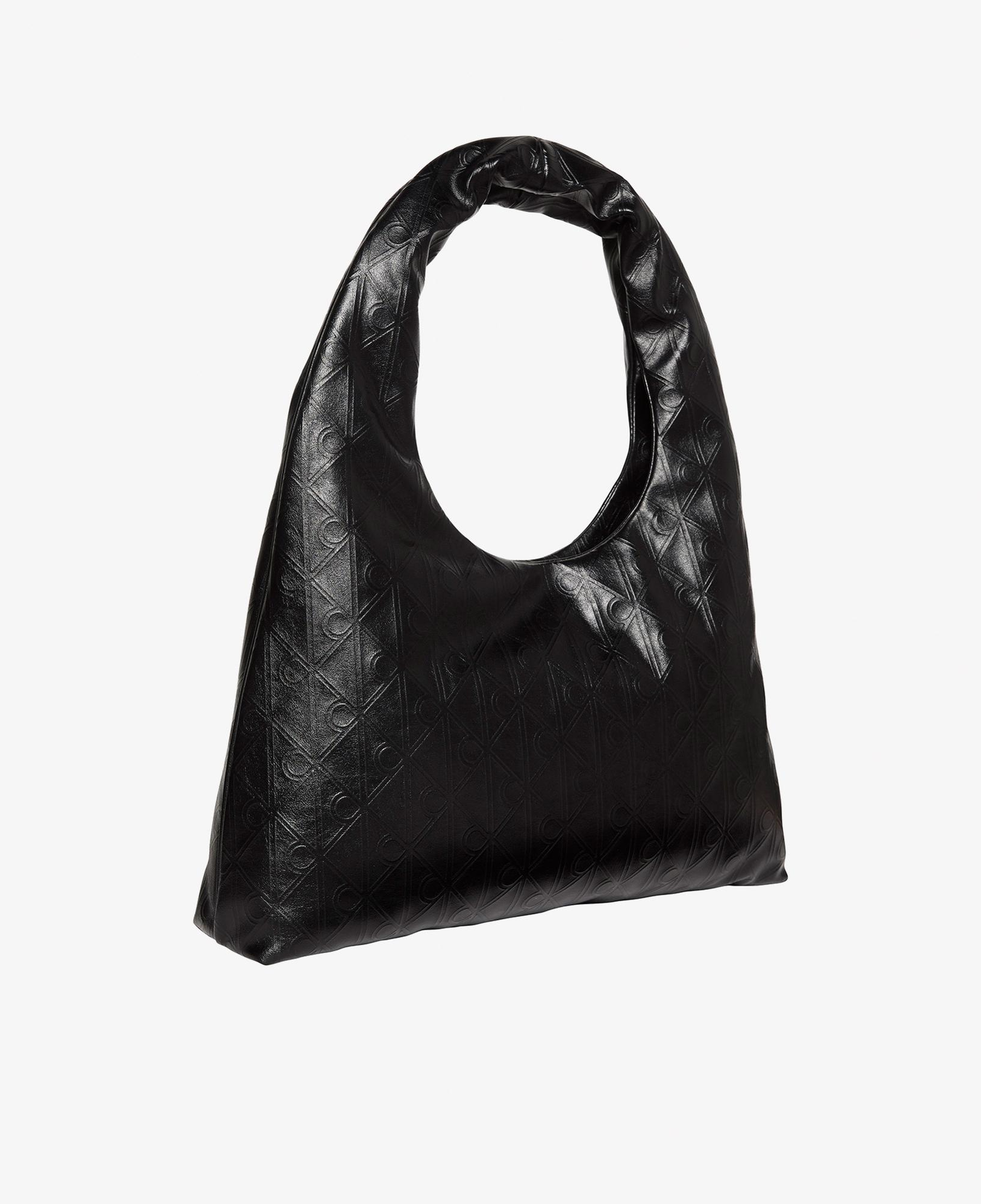 Calvin Klein Emblem Puffer Kadın Siyah Omuz Çantası