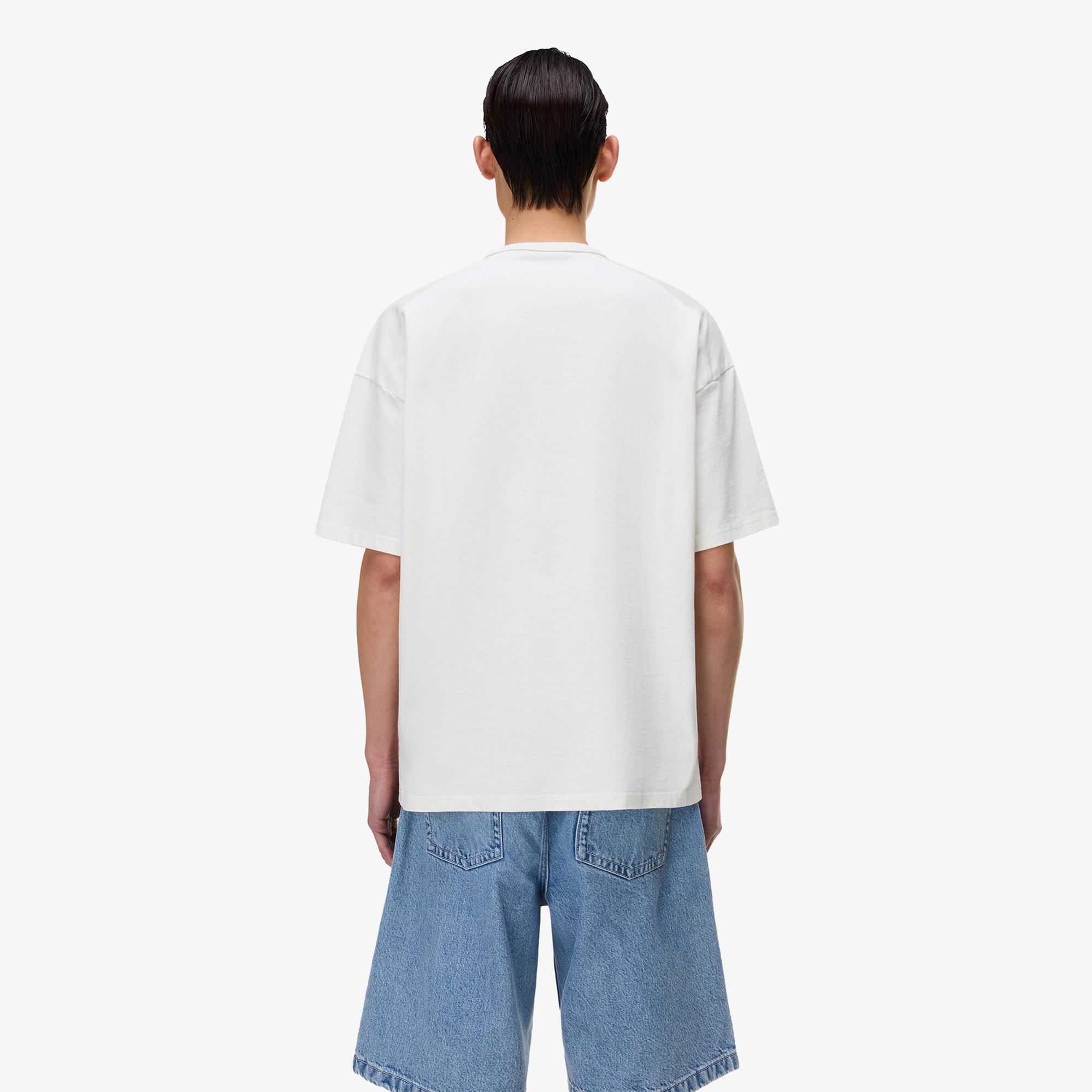 Napapijri S-Krous Erkek Beyaz T-Shirt