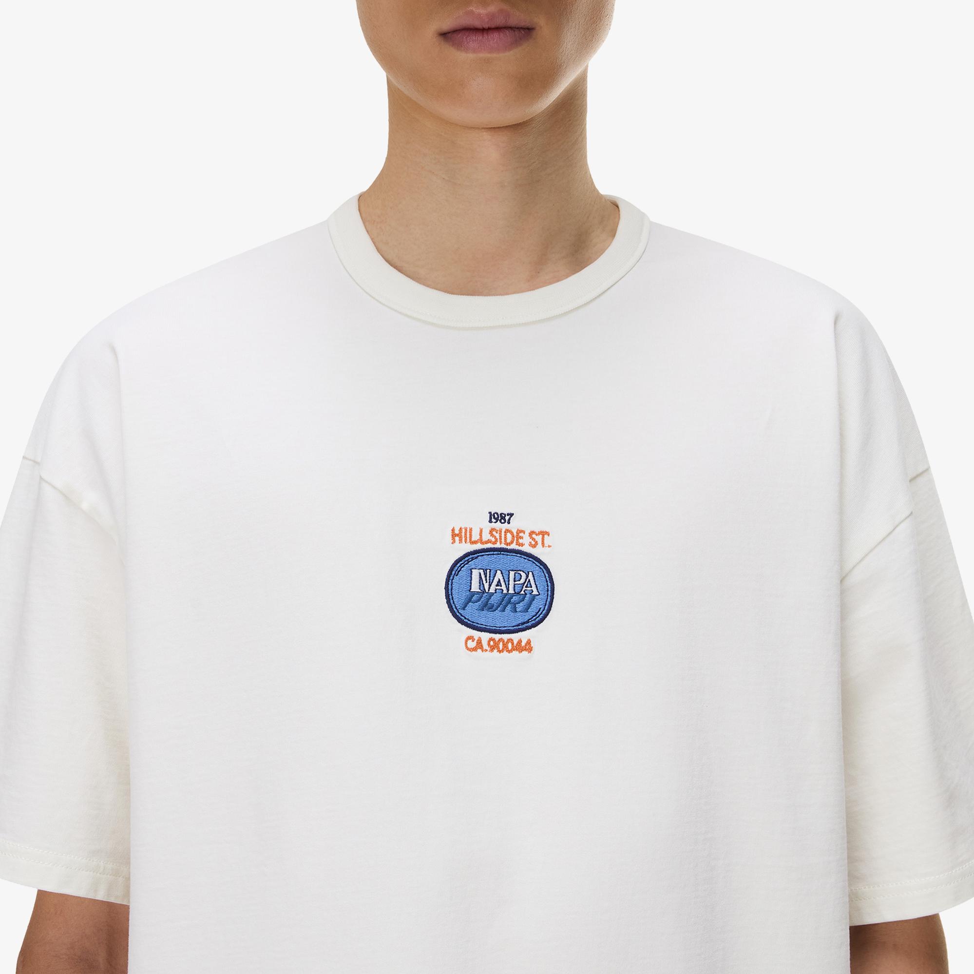 Napapijri S-Krous Erkek Beyaz T-Shirt