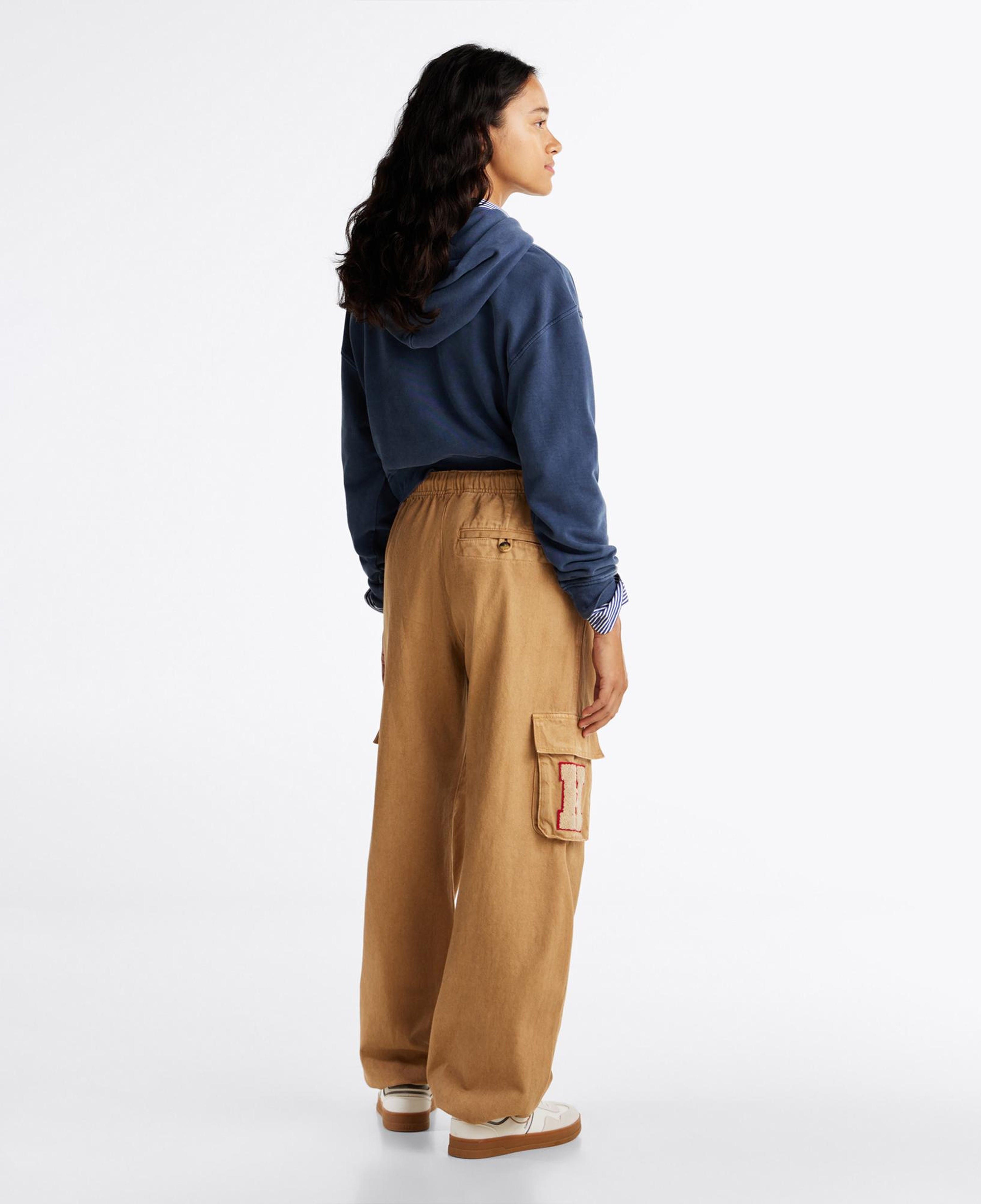 Tommy Hilfiger Rlx Cargo Canvas Kadın Kahverengi Pantolon