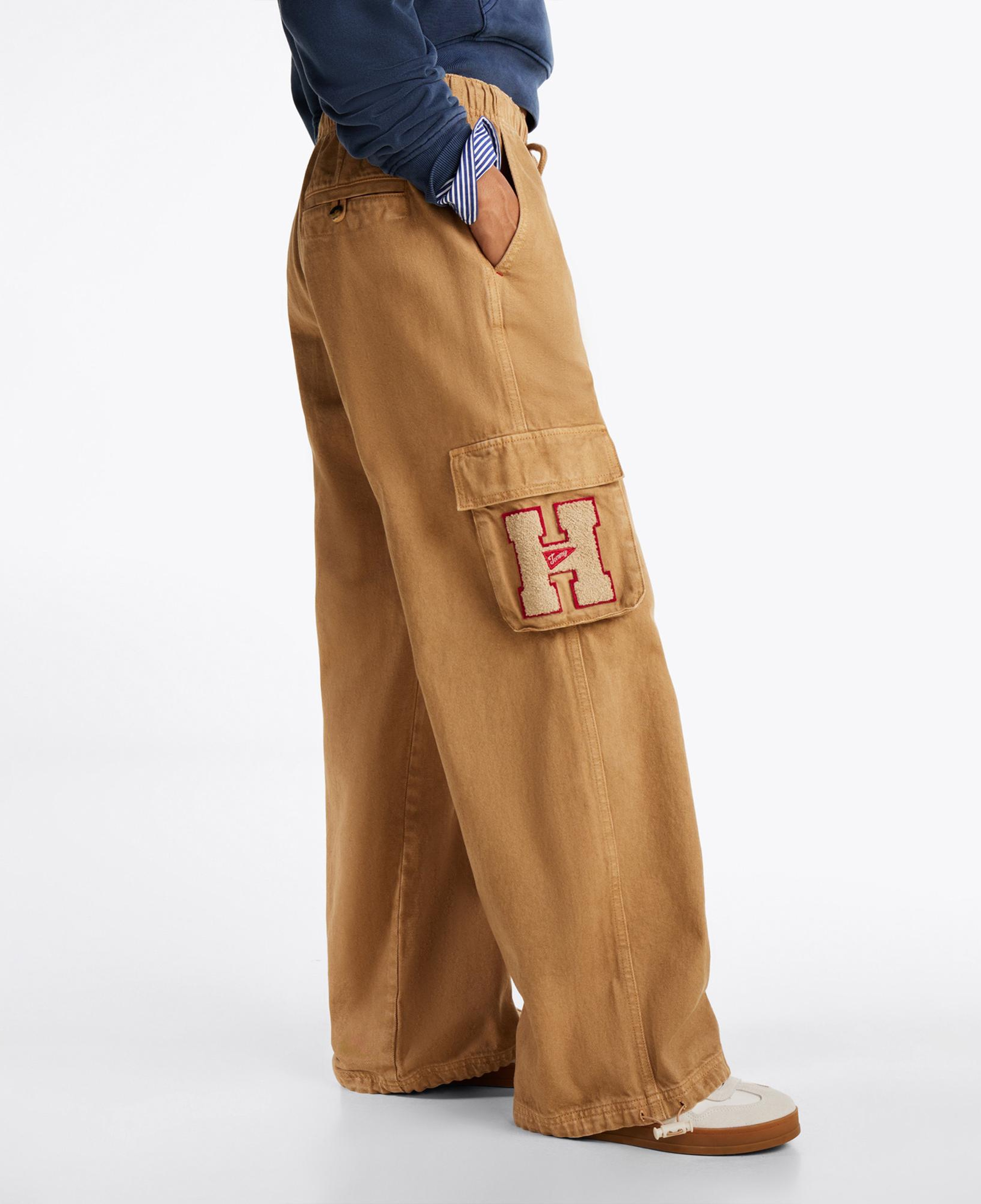 Tommy Hilfiger Rlx Cargo Canvas Kadın Kahverengi Pantolon