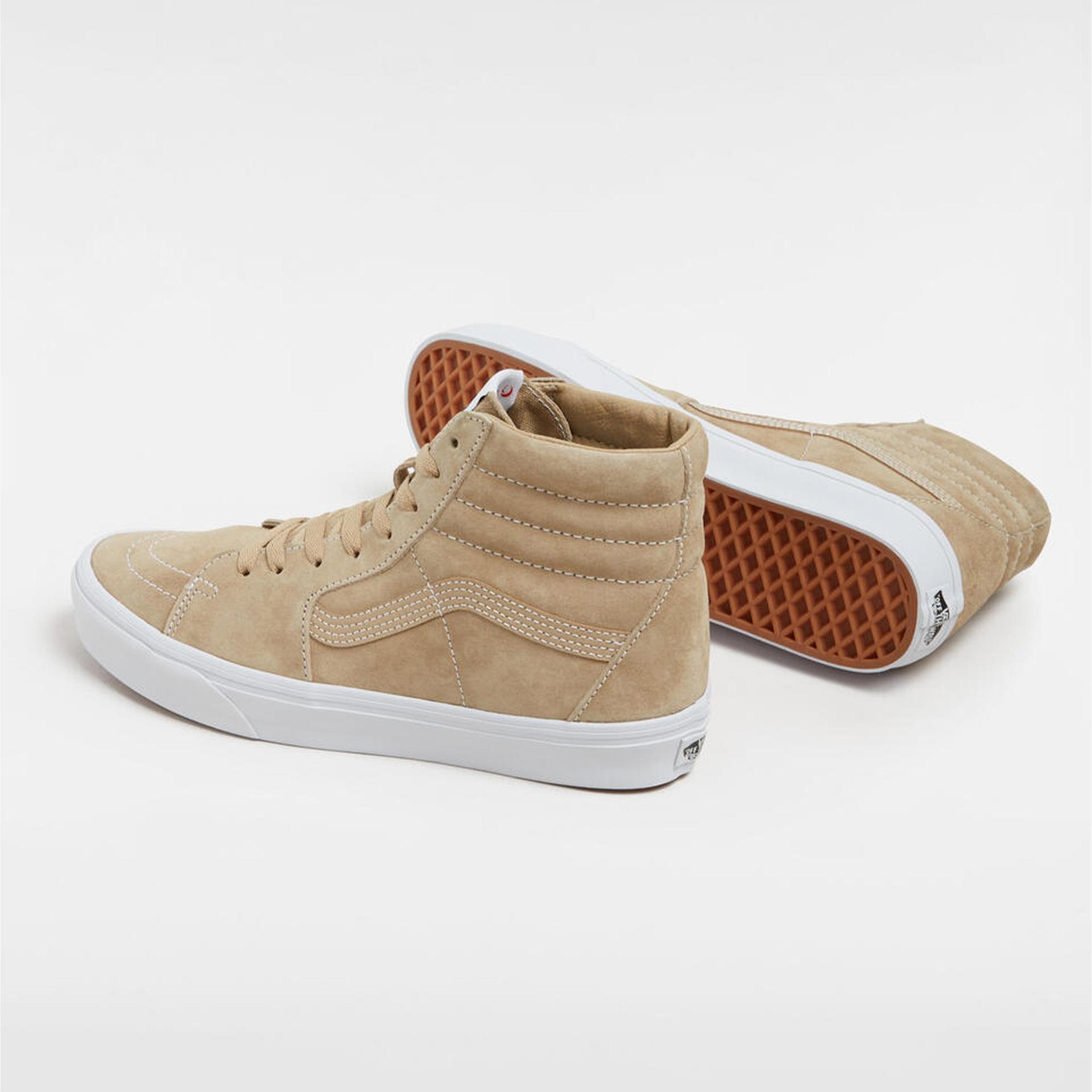 Vans Sk8-Hi Unisex Bej Sneaker