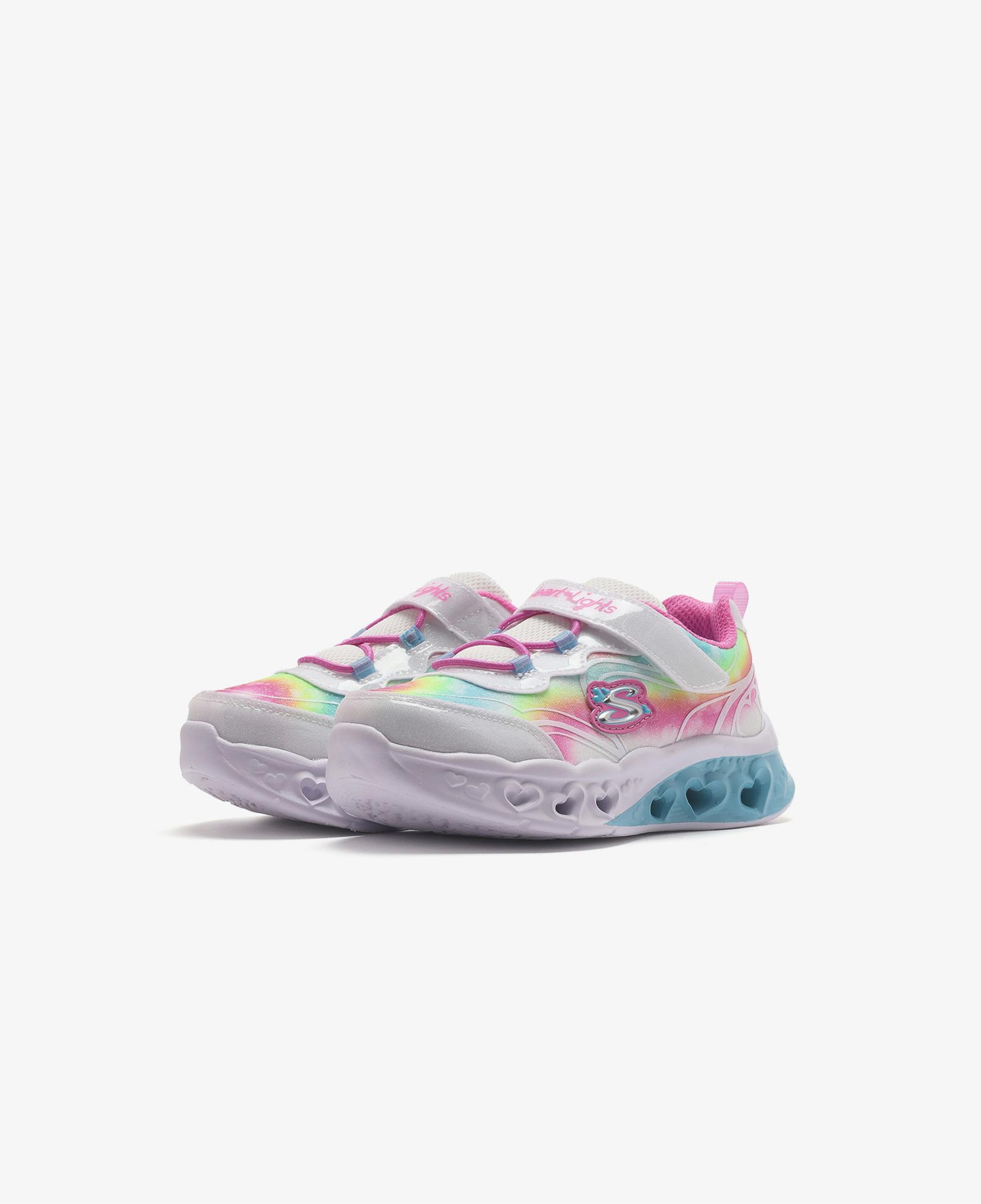 Skechers Flutter Heart Lights Groovy Swirl Bebek Mor Işıklı Spor Ayakkabı