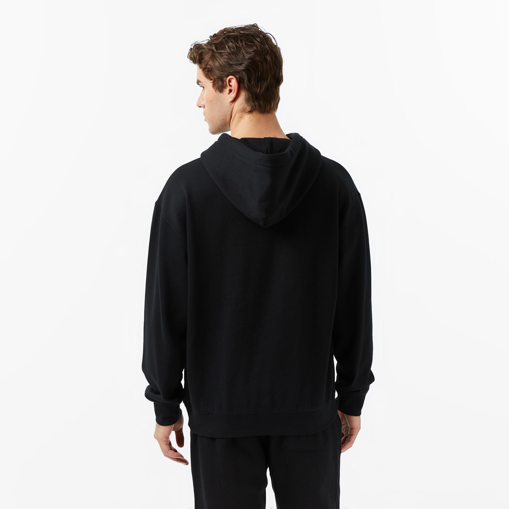 Huf Outlines Pullover Erkek Siyah Sweatshirt