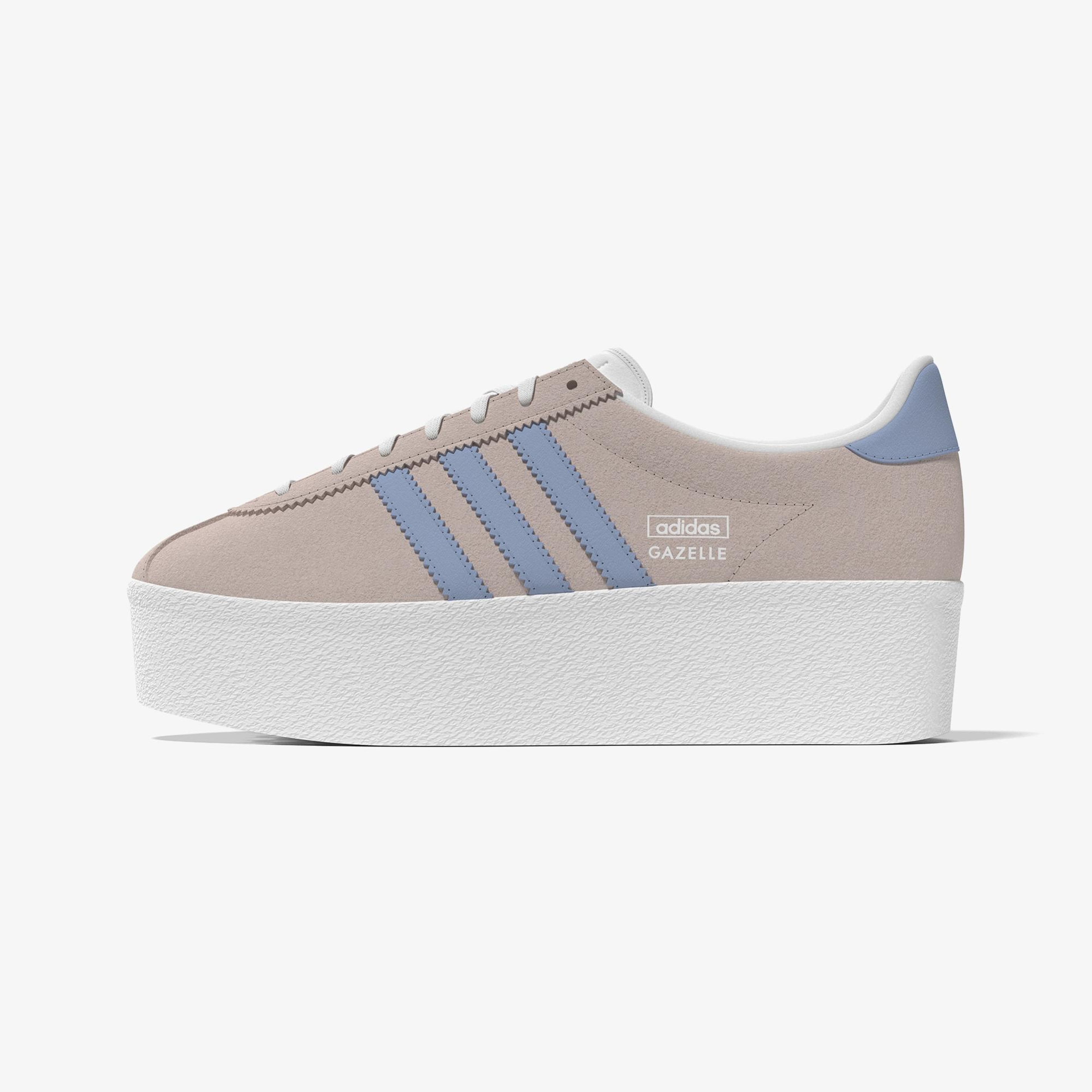 adidas Gazelle Up Kadın Krem Spor Ayakkabı