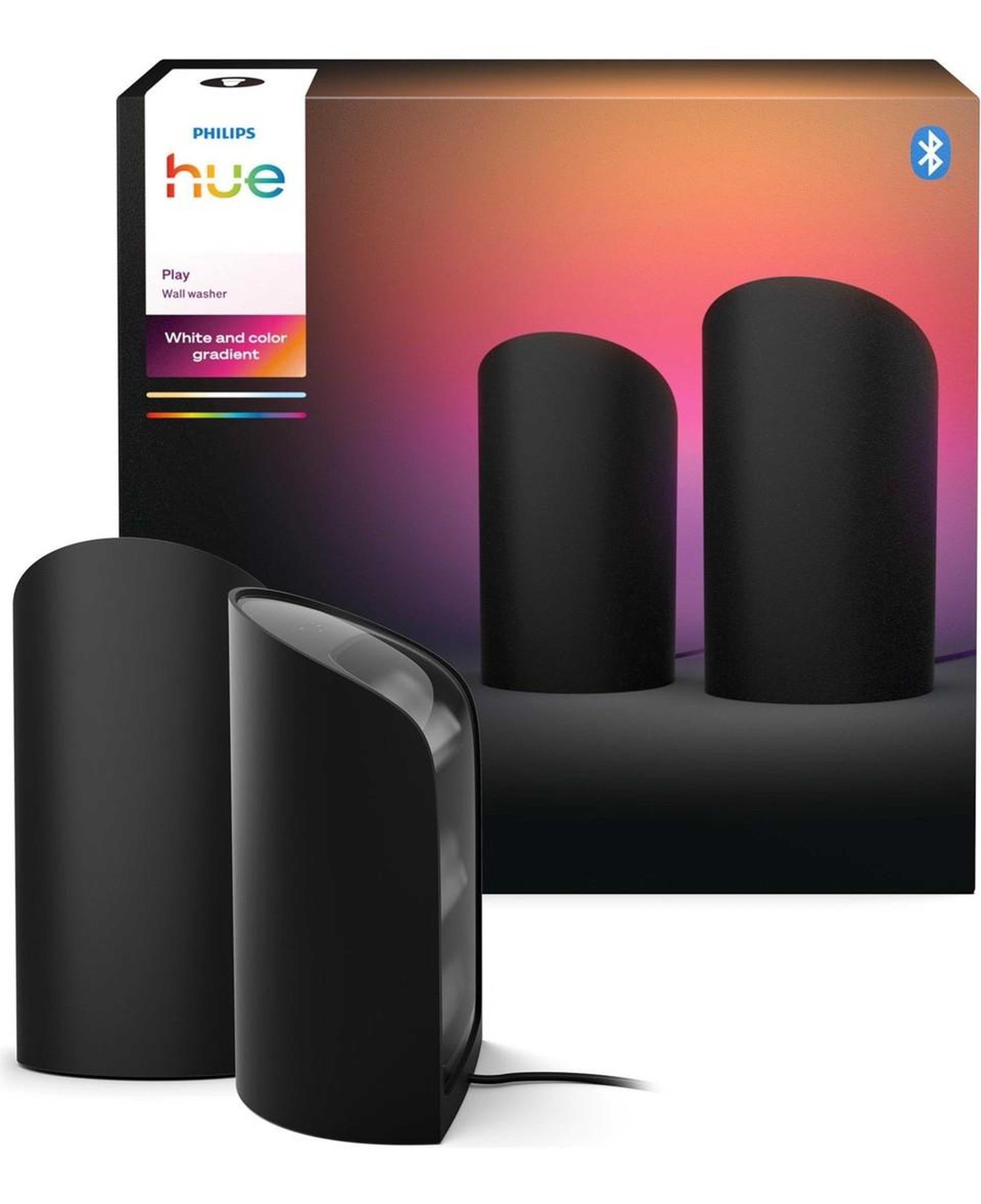 Philips Hue Flare 2'li Paket Akıllı Duvar Aydınlatma - Siyah 929004236301