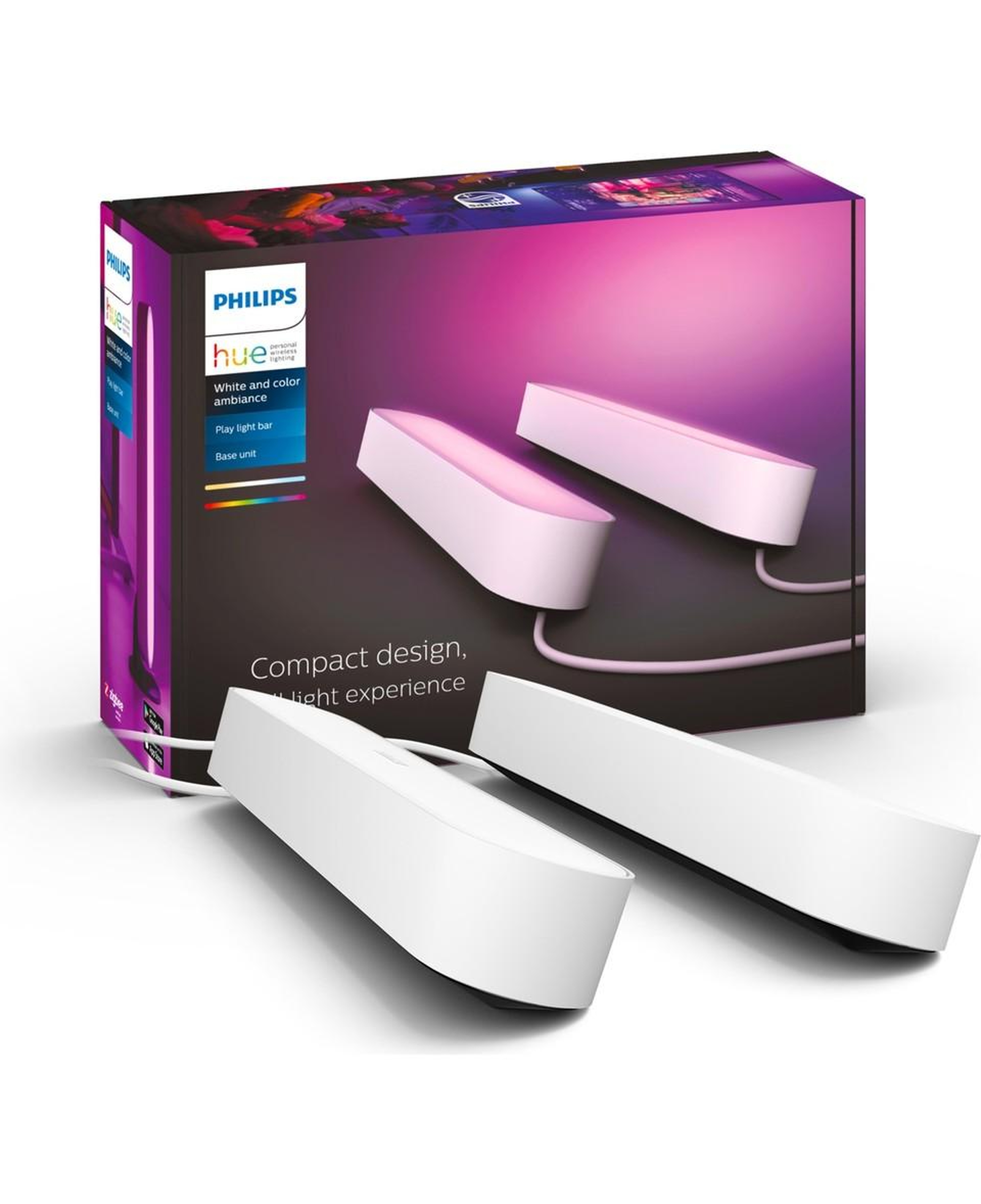Philips Hue Play 2'li Ekopaket - Beyaz