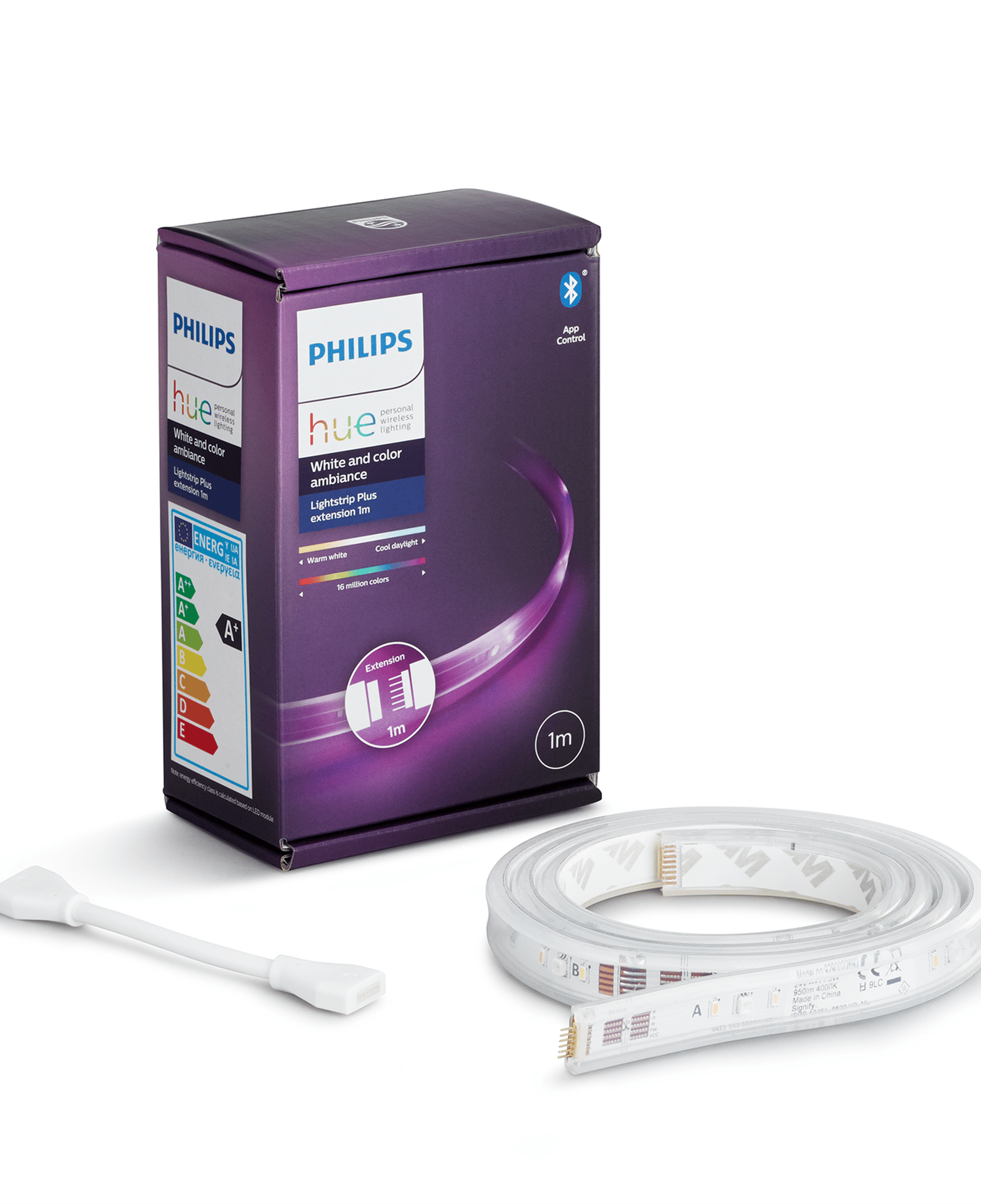 Philips Hue Akıllı LED Şerit 1 mt. V4 Bluetooth Özellikli ( Güç Adaptörü Dahil Değildir )