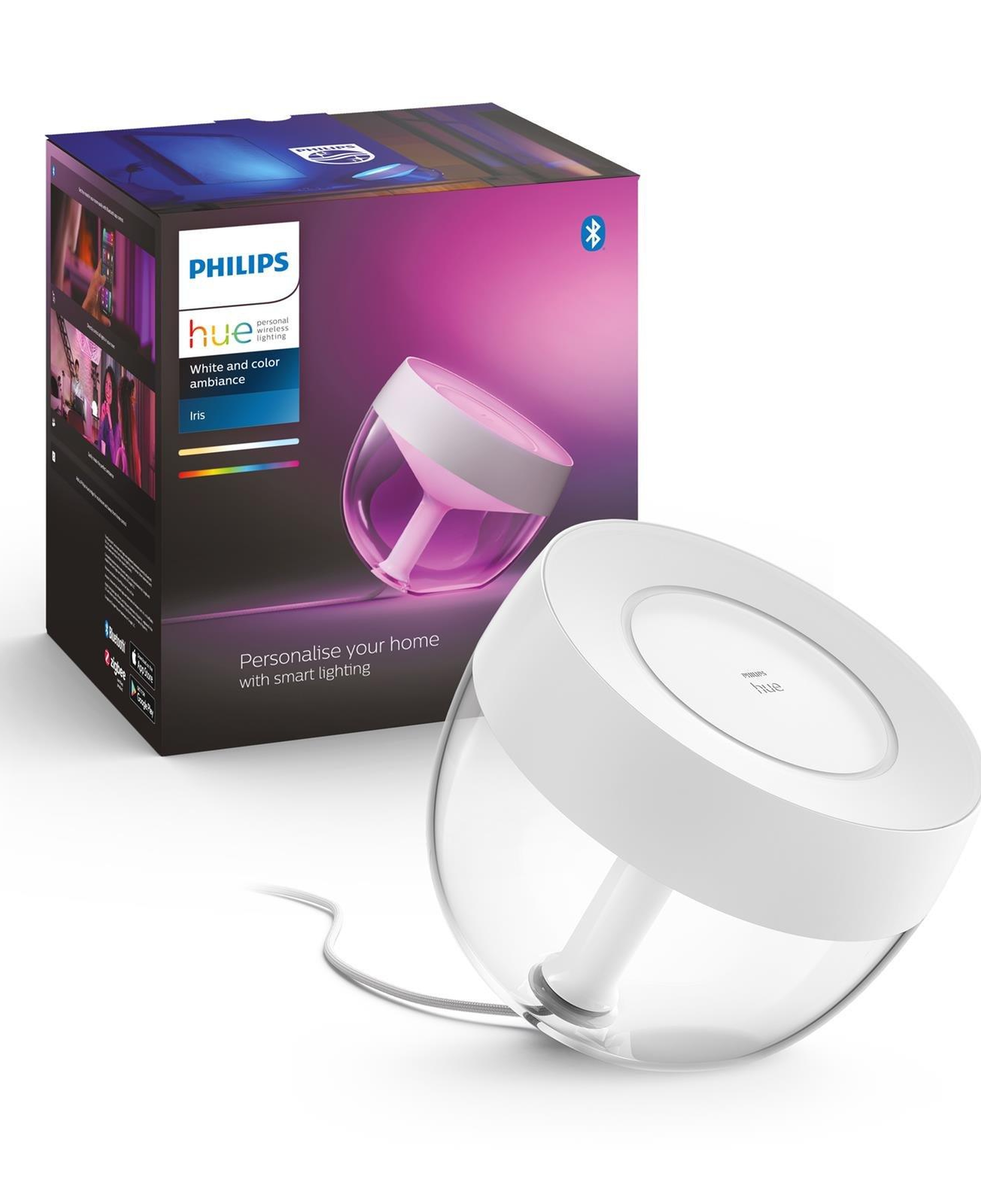 Philips Hue Beyaz ve Renkli Ambiance Iris Masa Lambası