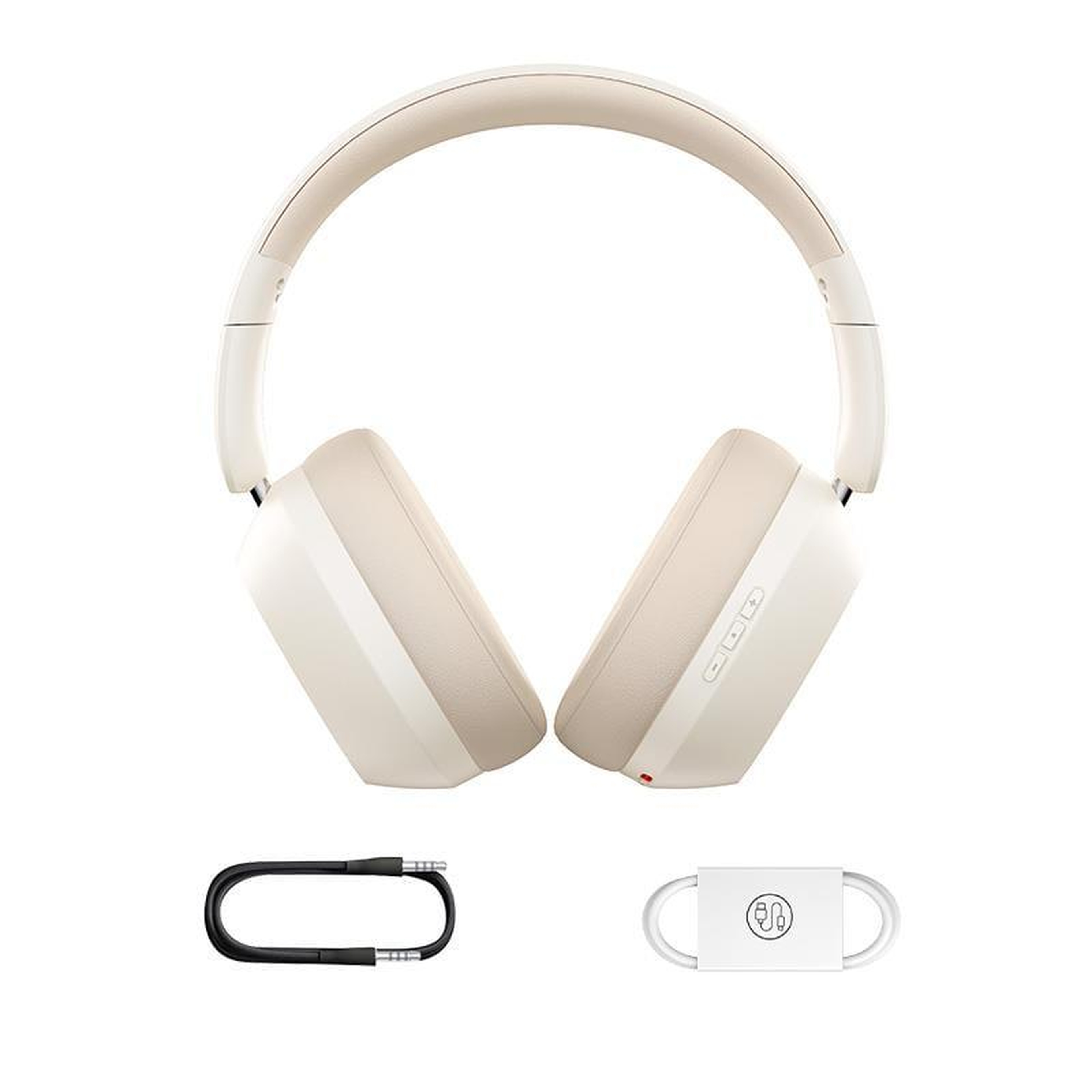 Baseus Bass 35 Max Kablosuz Kulak Üstü Kulaklık Stellar White A00070800221-00