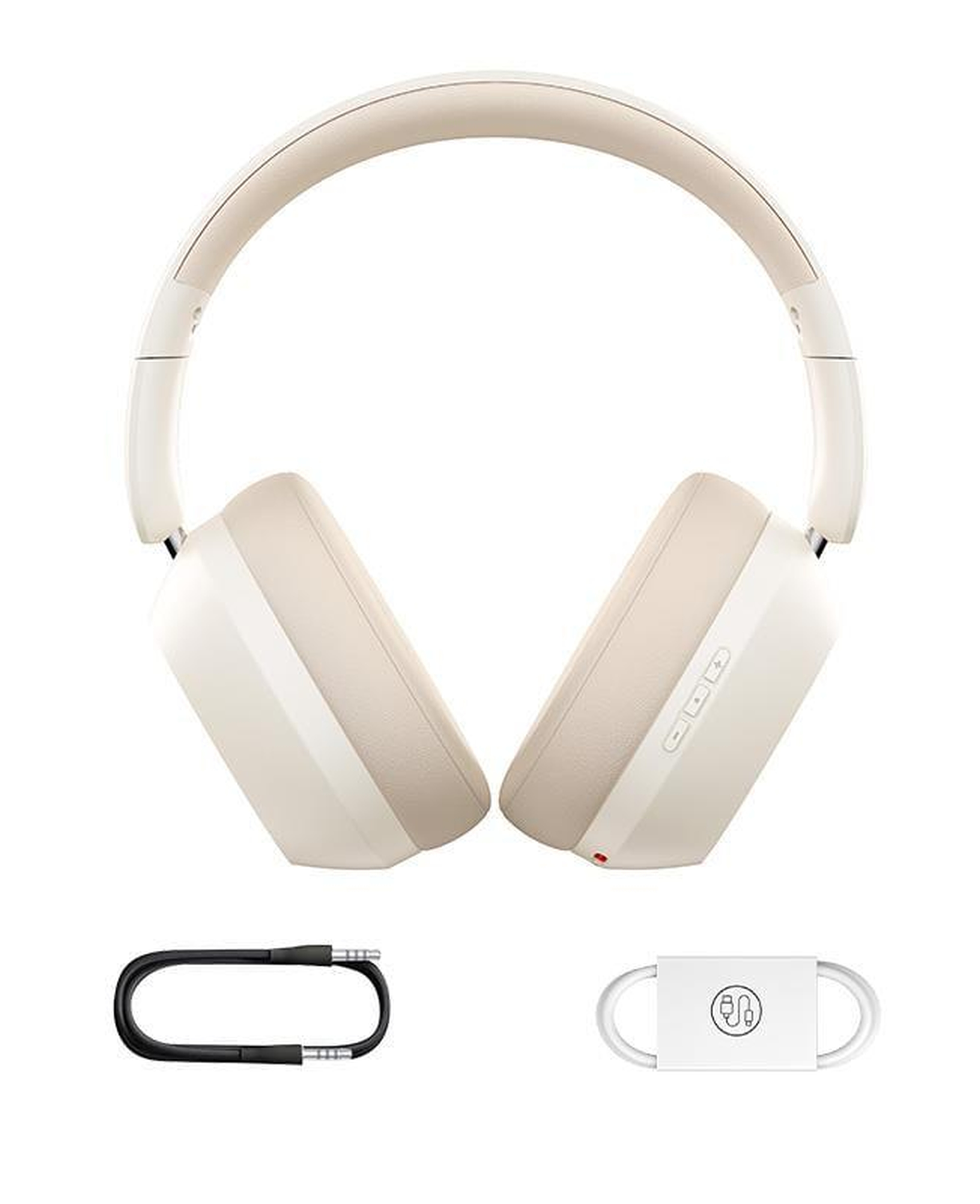 Baseus Bass 35 Max Kablosuz Kulak Üstü Kulaklık Stellar White A00070800221-00