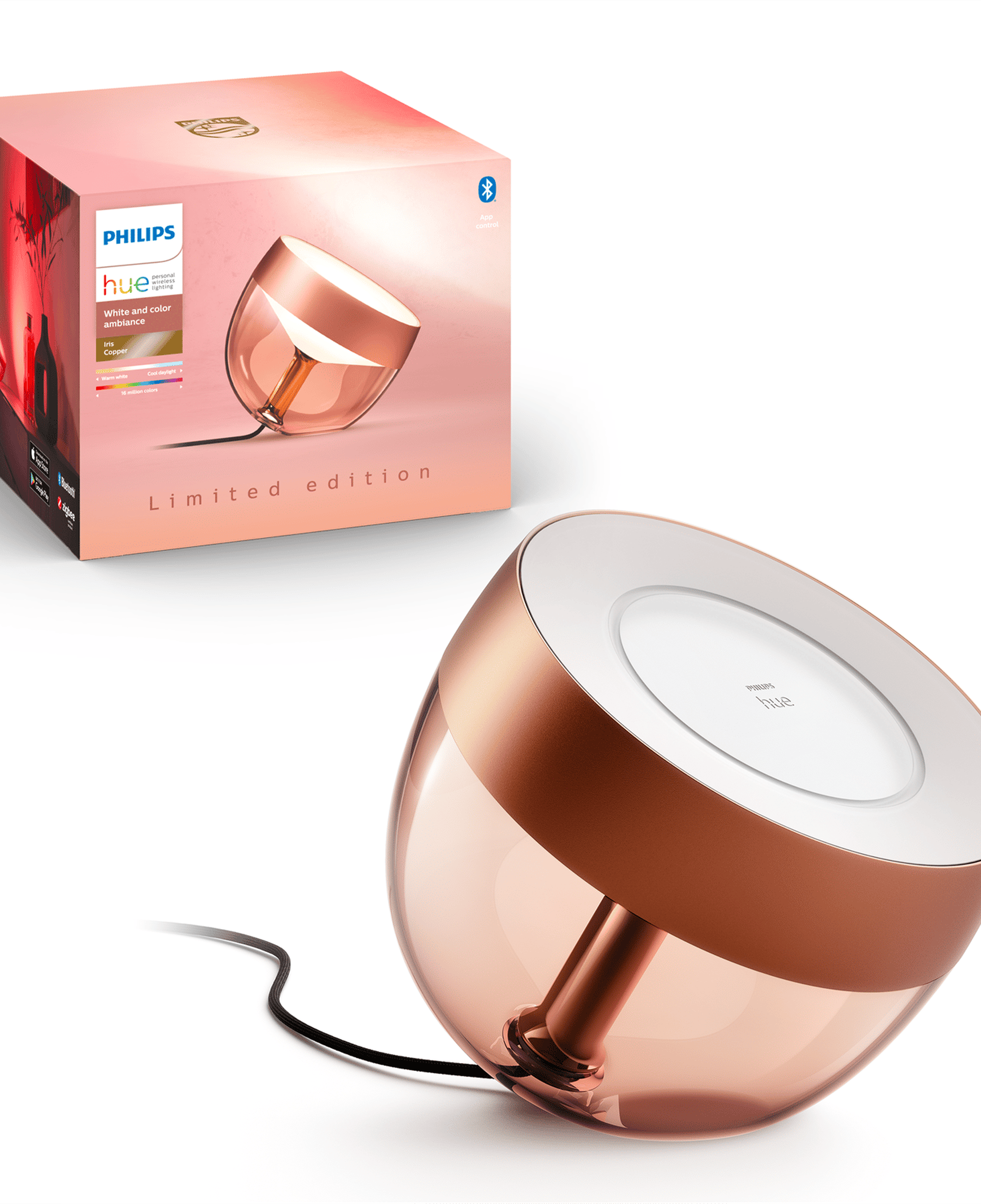 Philips Hue Iris Bakır Akıllı Led Masa Lambası