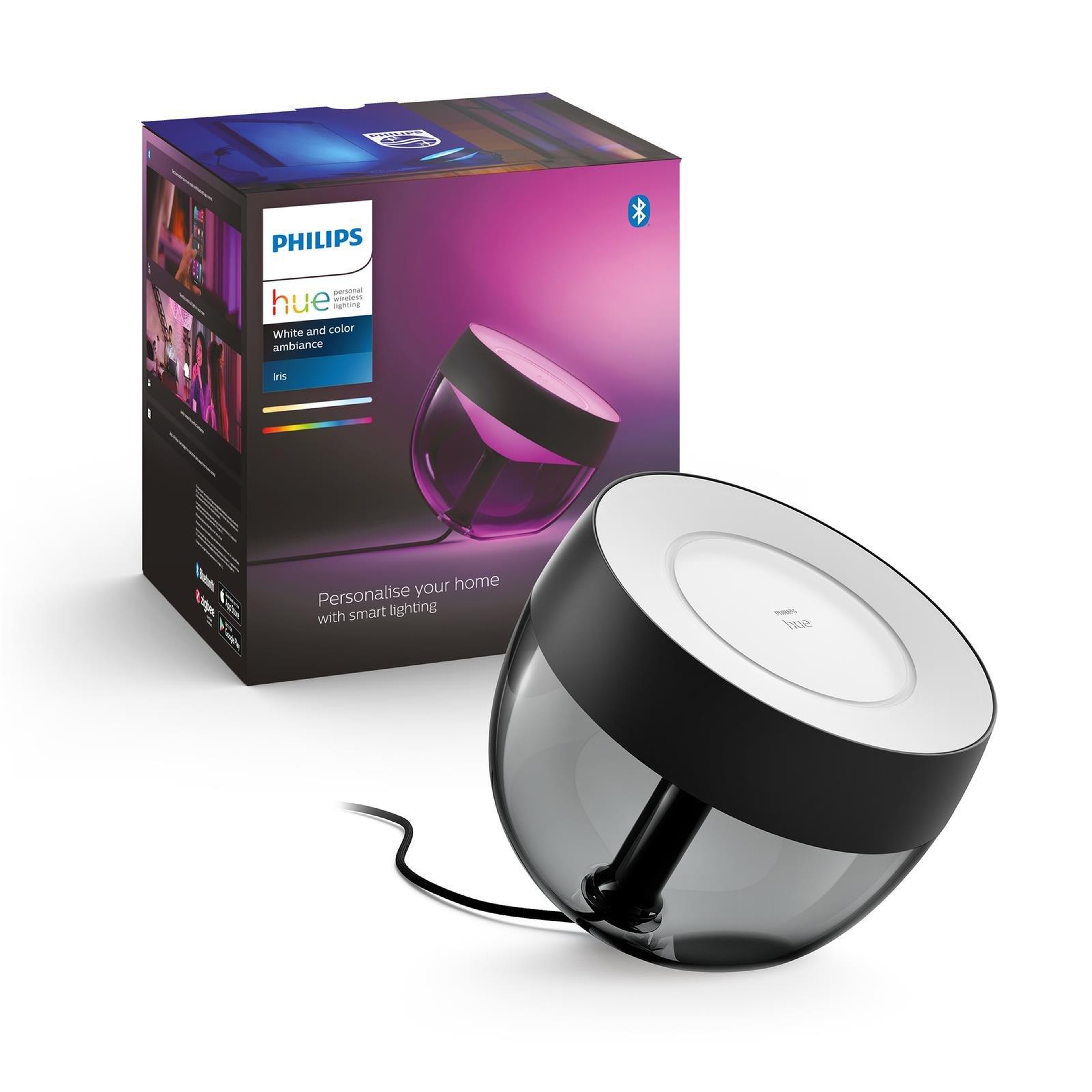 Philips Hue Iris Siyah Akıllı Led Masa Lambası