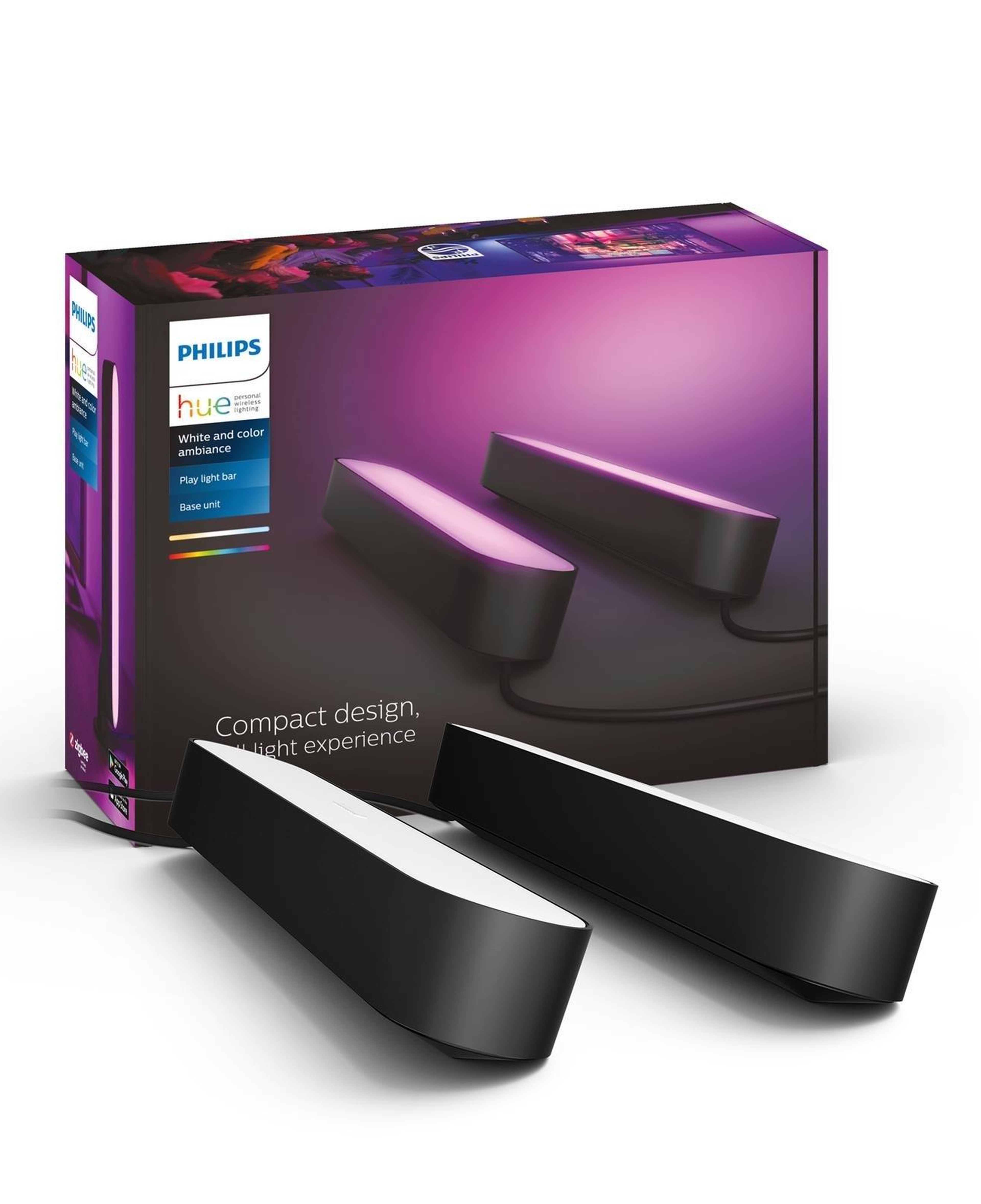 Philips Hue Play 2'li Ekopaket - Siyah