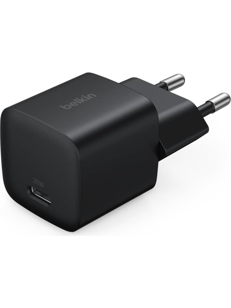 Belkin WCA012 25W USBC Şarj Cihazı - Siyah WCA012KQBK