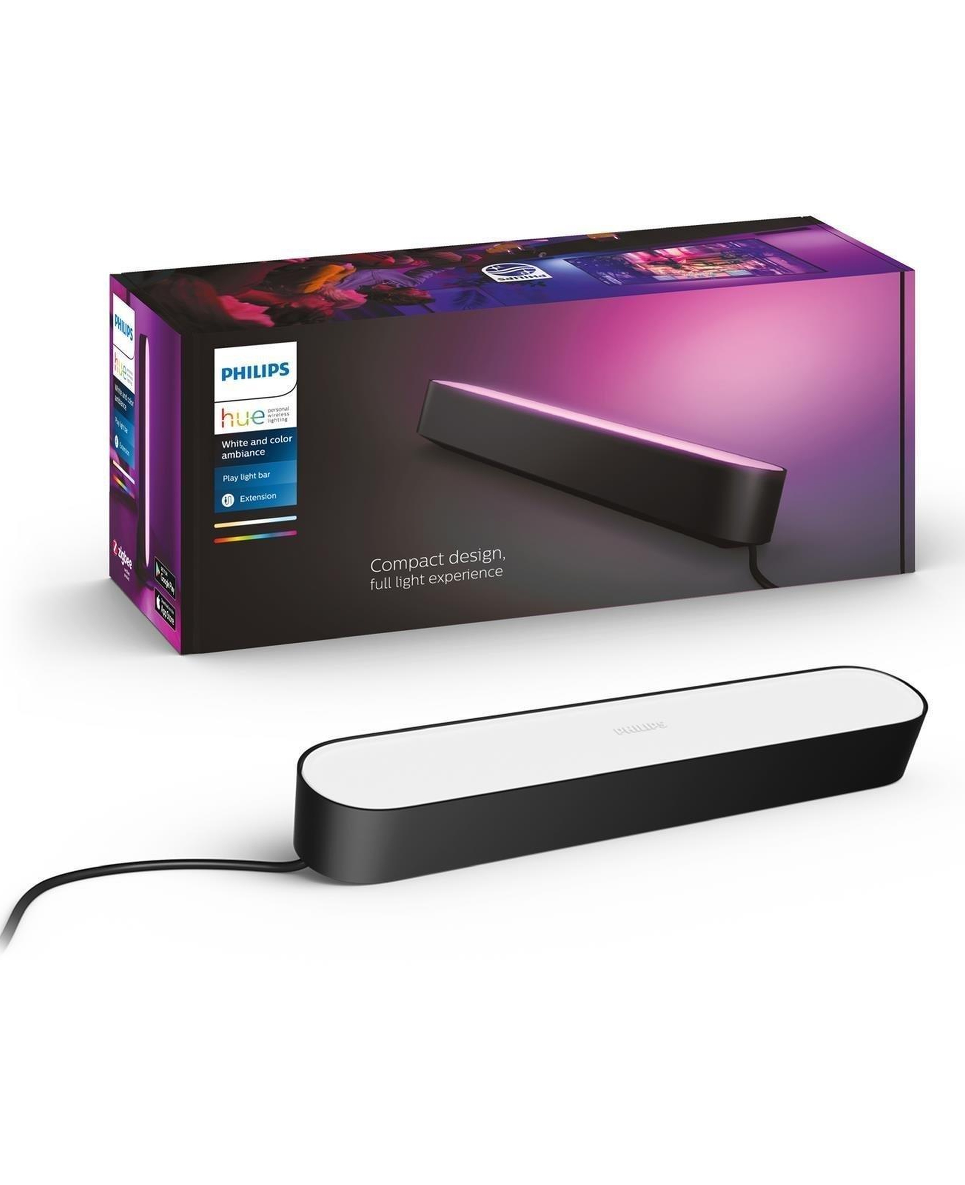 Hue Play Genişletme Paketi, Akıllı LED Aydınlatma, Siyah