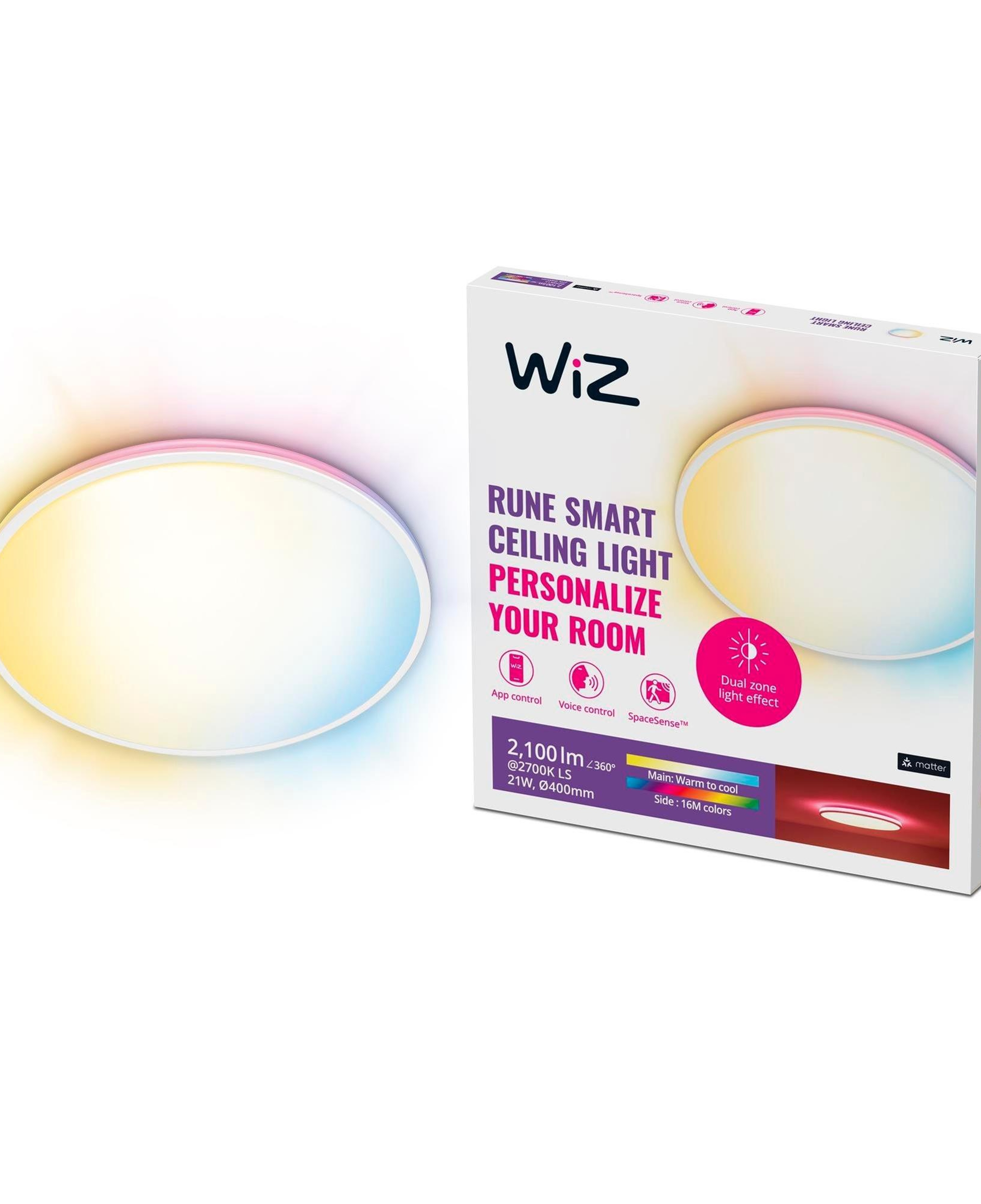 Wiz Rune 21W RGB Beyaz Akıllı Tavan Lambası
