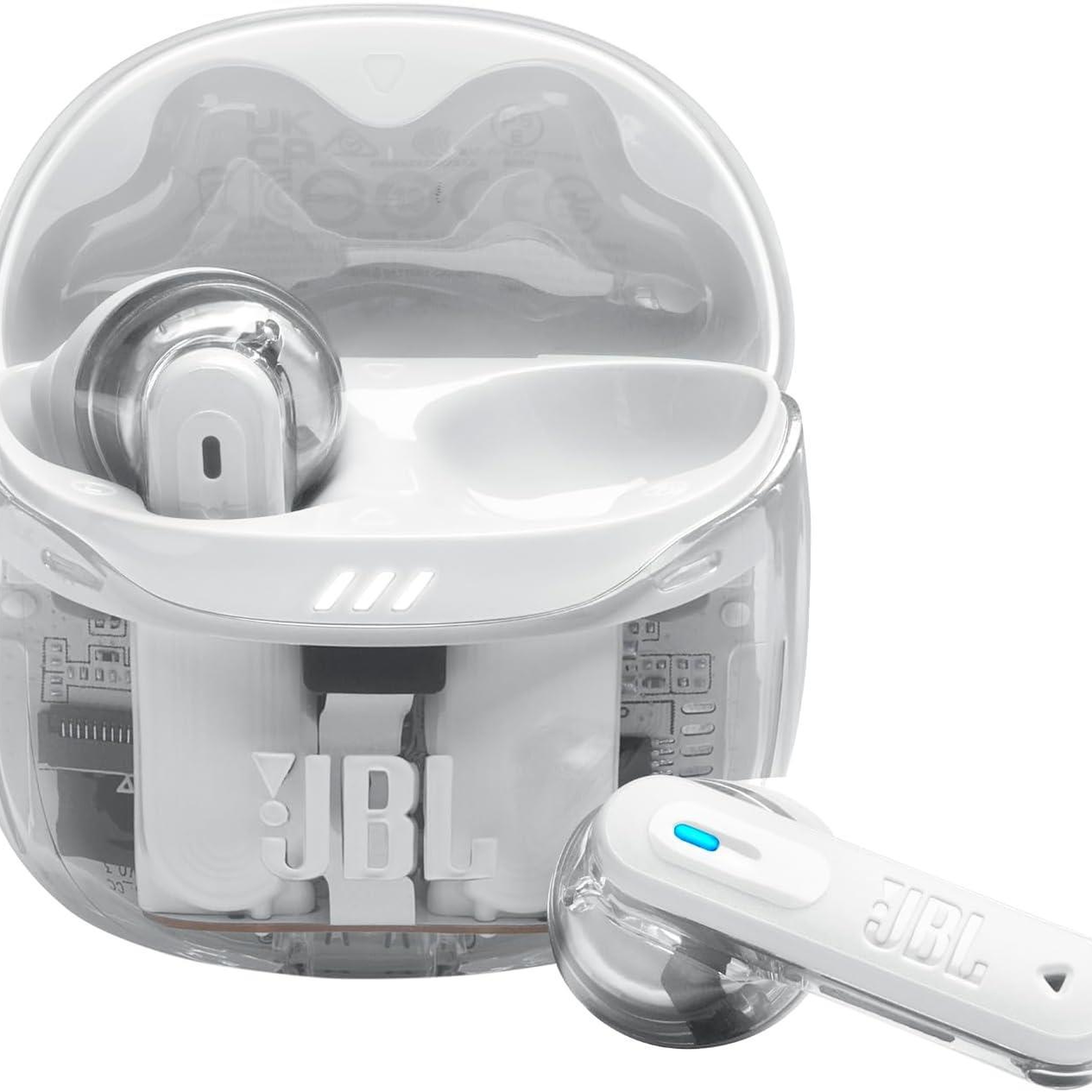 JBL Tune FLEX2 NC Kulakiçi TWS Kulaklık, Ghost Beyaz