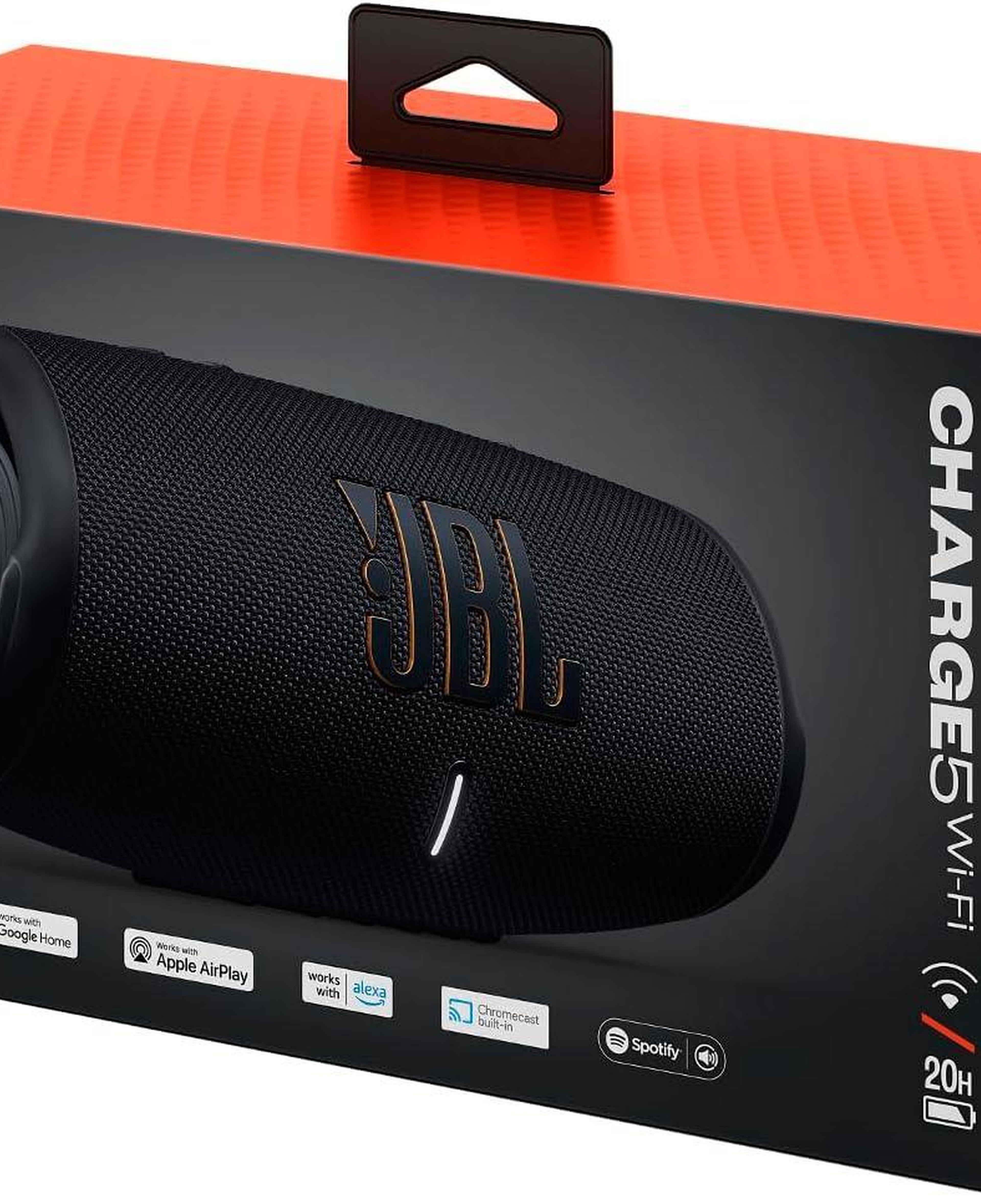 JBL Charge5 WiFi Hoparlör IP67, Siyah JB.JBLCHARGE5WIFIBLK_x000D_