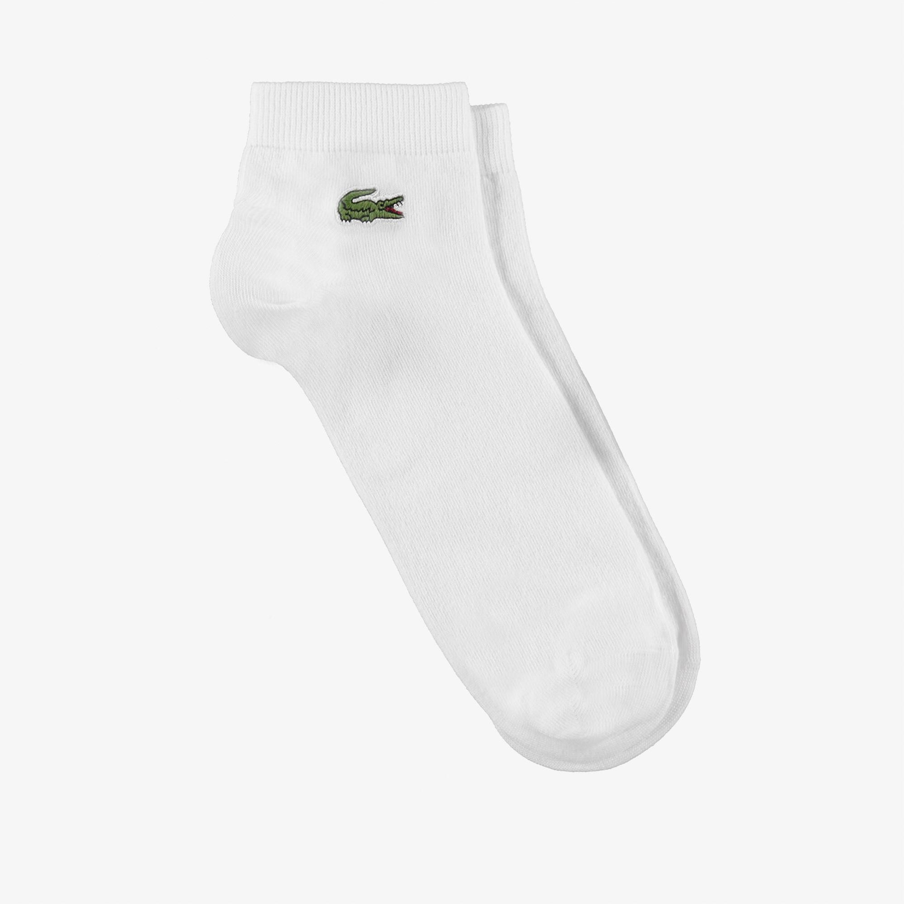 Lacoste Unisex Sport 3'lü Beyaz Çorap