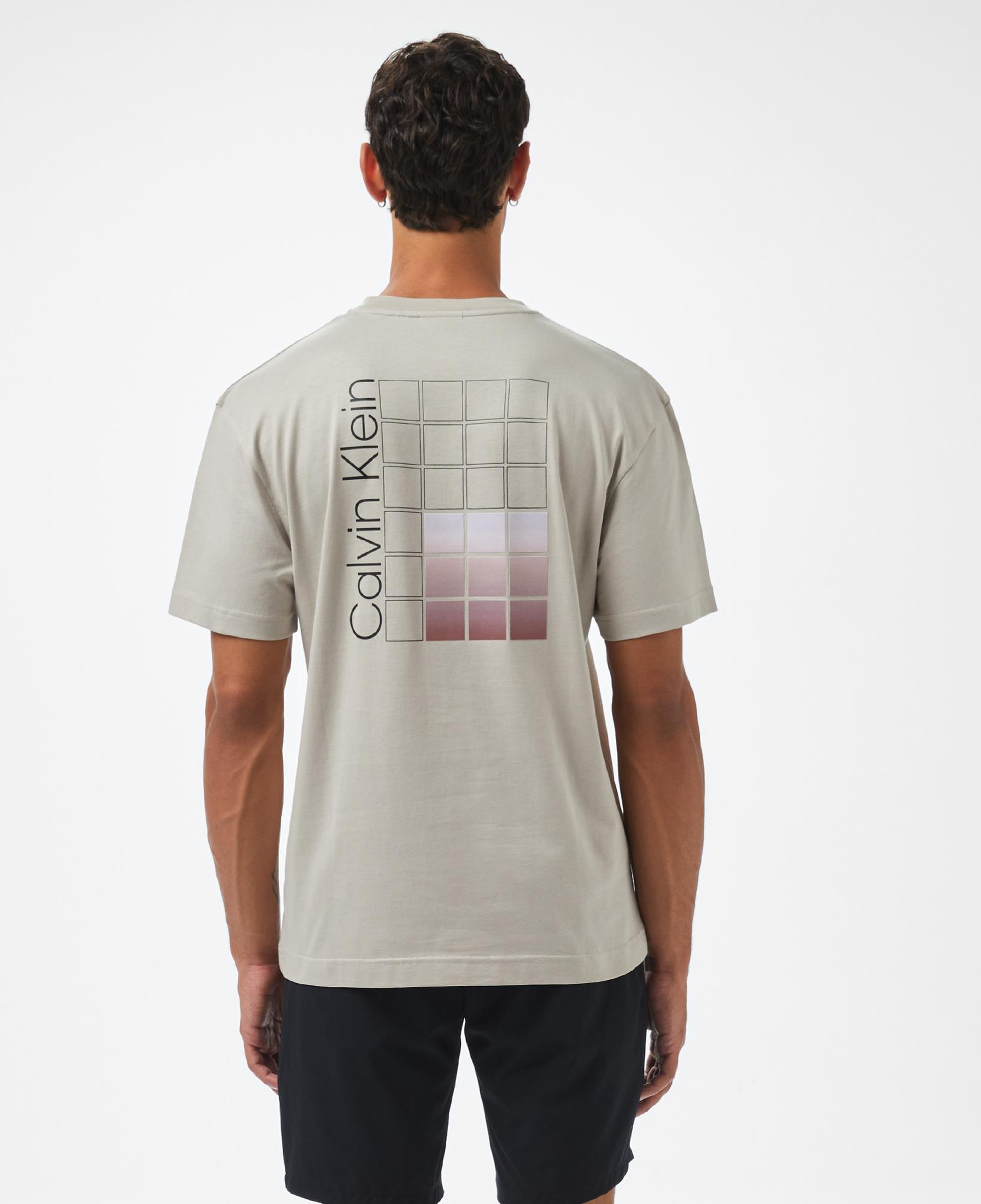 Calvin Klein Ombre Logo Erkek Gri T-Shirt