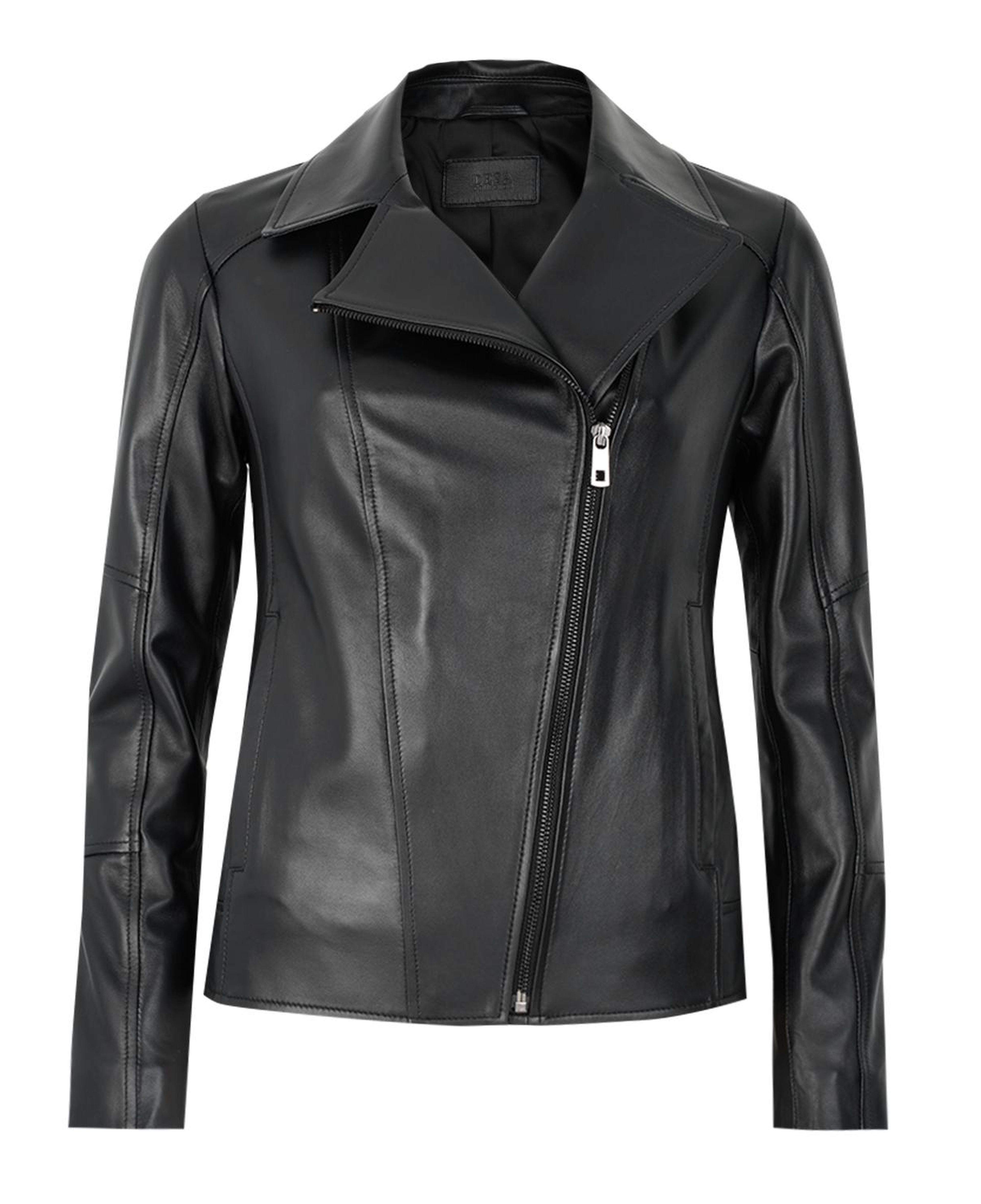 Beatrix Kadın Deri Biker Ceket