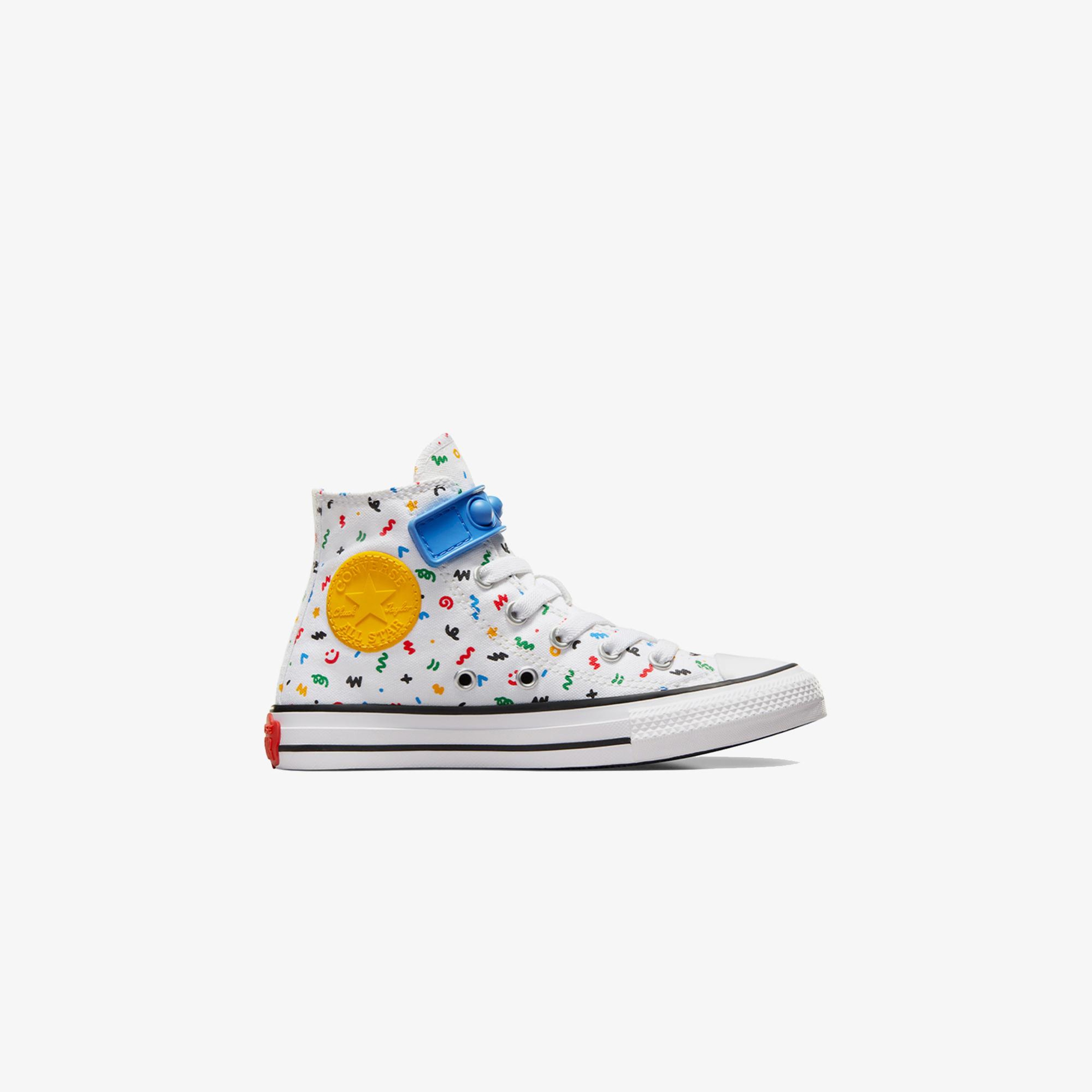 Converse Chuck Taylor All Star Doodles Çocuk Beyaz Sneaker