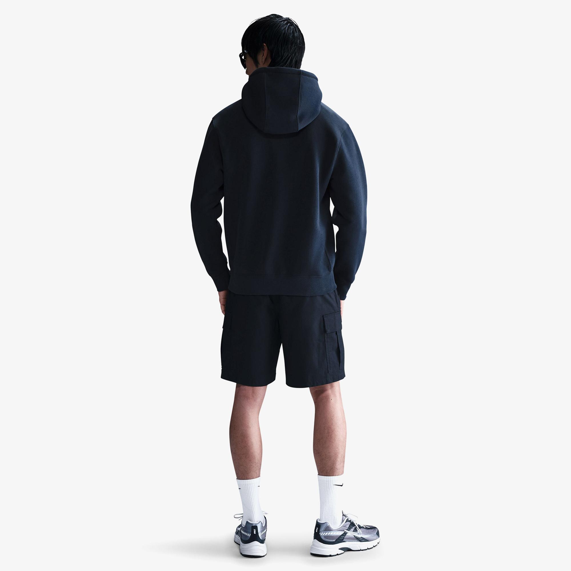Nike Club Erkek Lacivert Hoodie